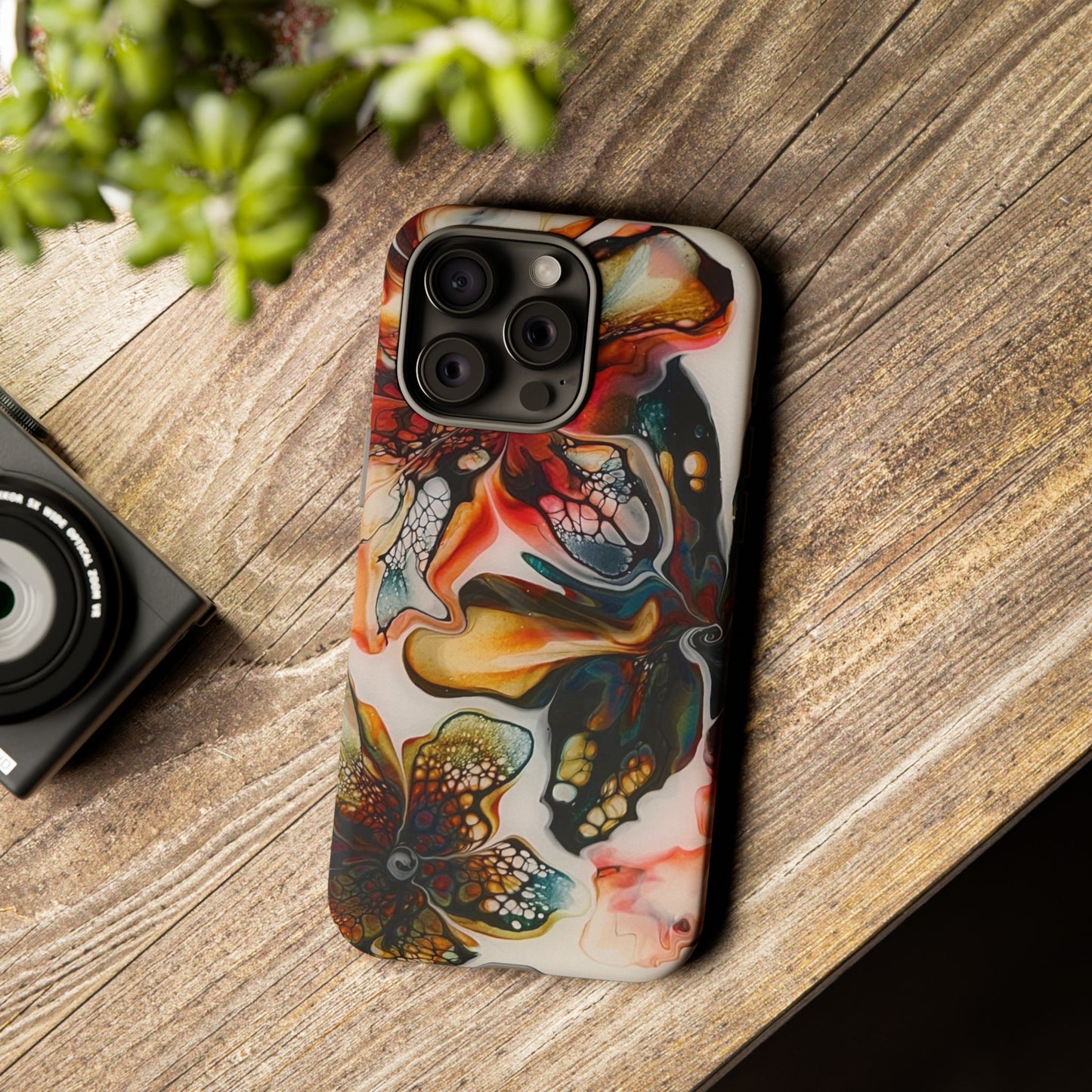 Phone Case - Flower Power Unique Art by Birdsong Lane Art