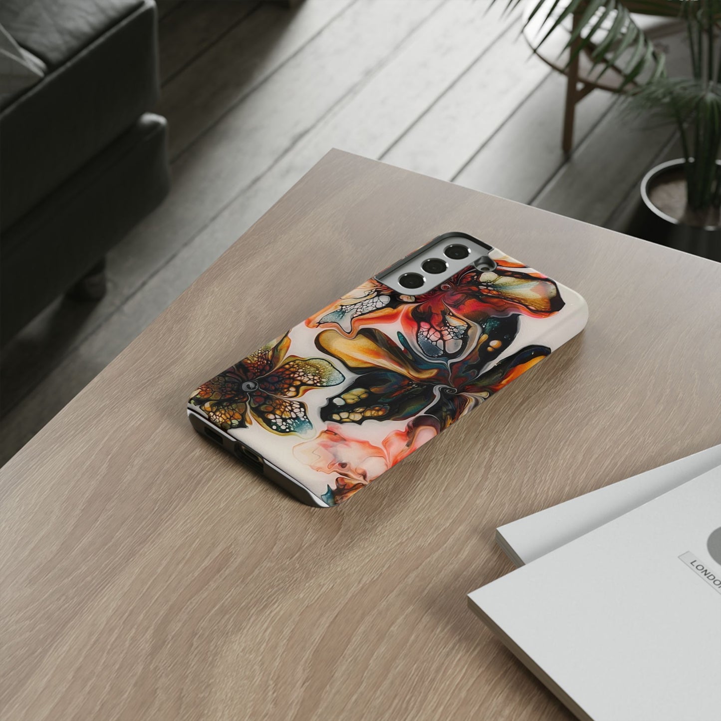 Phone Case - Flower Power Unique Art by Birdsong Lane Art