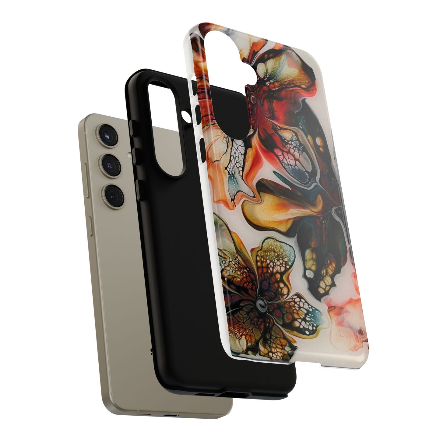 Phone Case - Flower Power Unique Art by Birdsong Lane Art