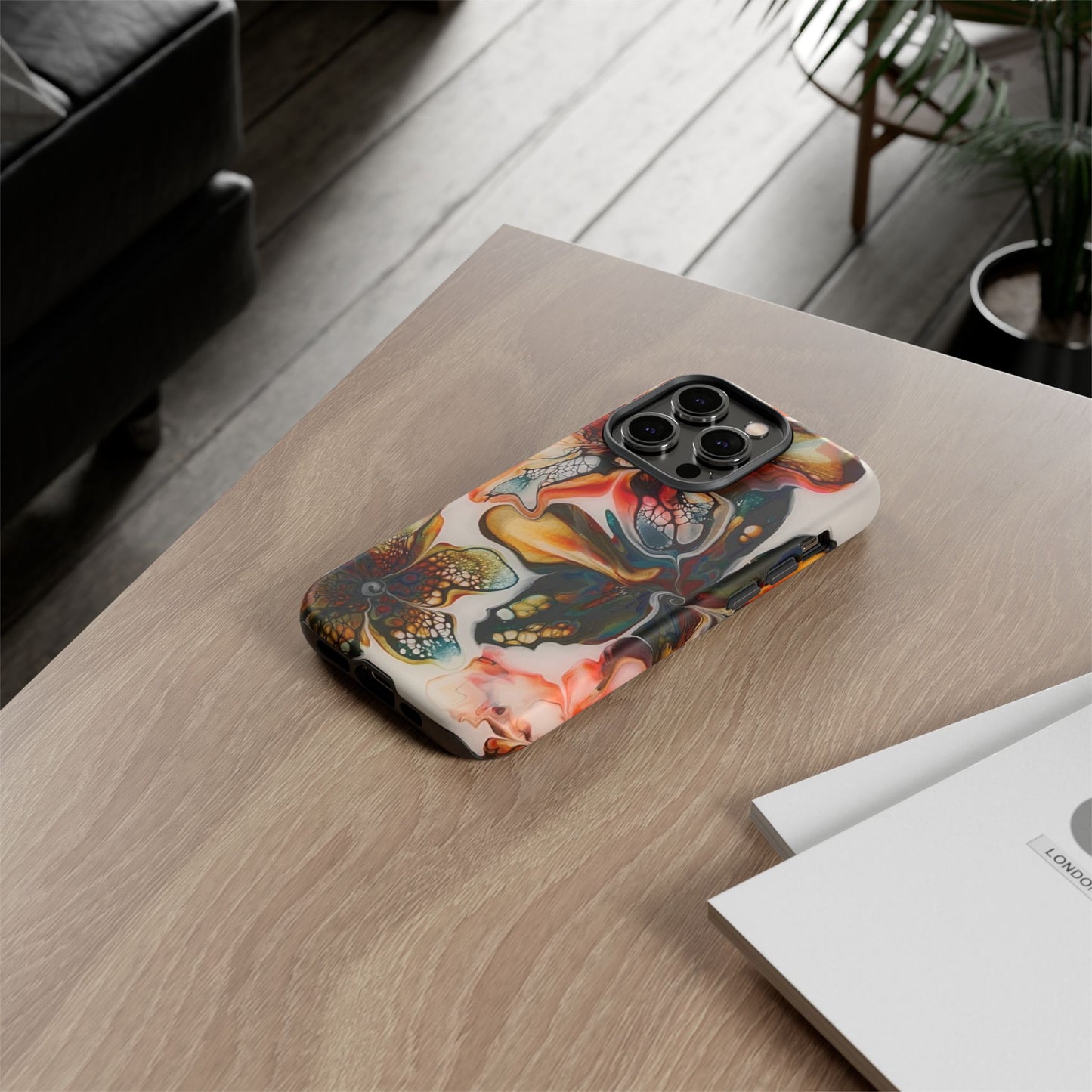 Phone Case - Flower Power Unique Art by Birdsong Lane Art