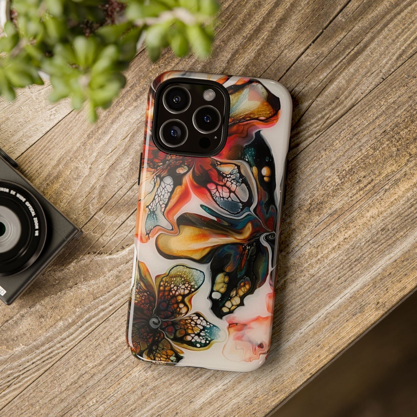 Phone Case - Flower Power Unique Art by Birdsong Lane Art