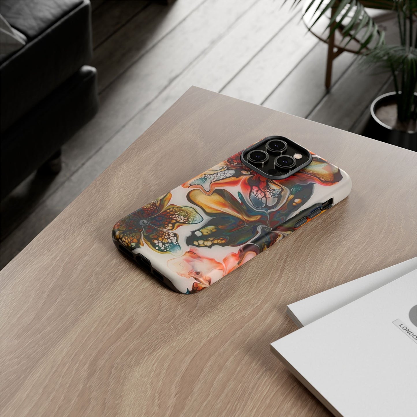 Phone Case - Flower Power Unique Art by Birdsong Lane Art