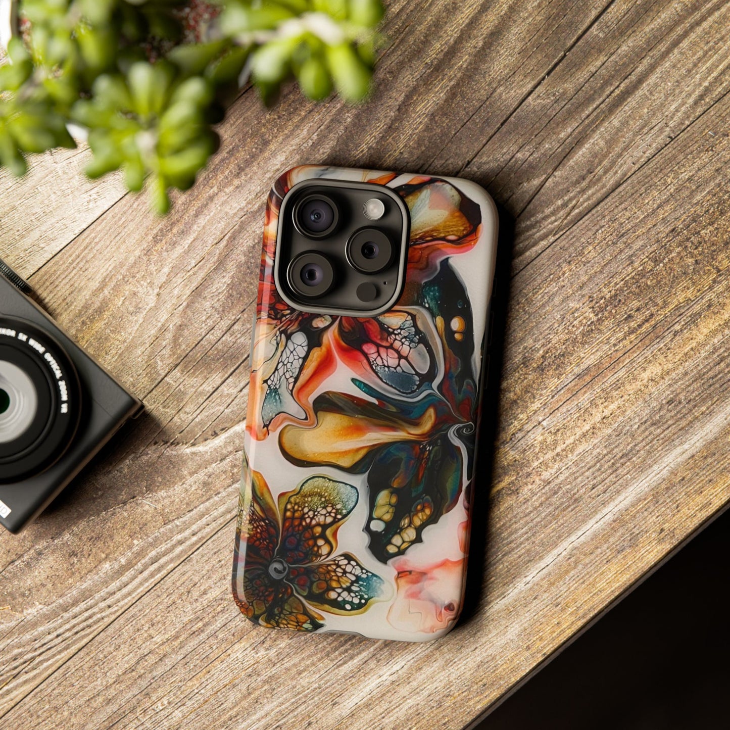 Phone Case - Flower Power Unique Art by Birdsong Lane Art