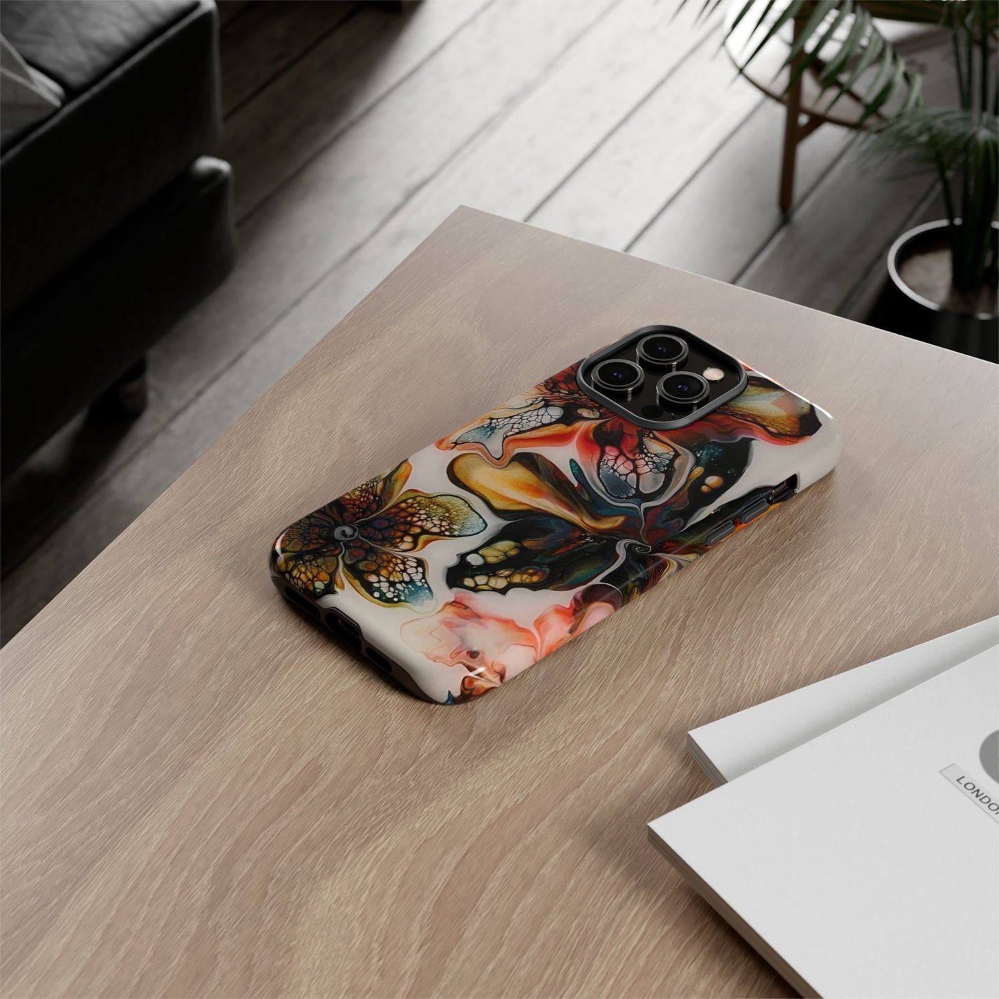 Phone Case - Flower Power Unique Art by Birdsong Lane Art