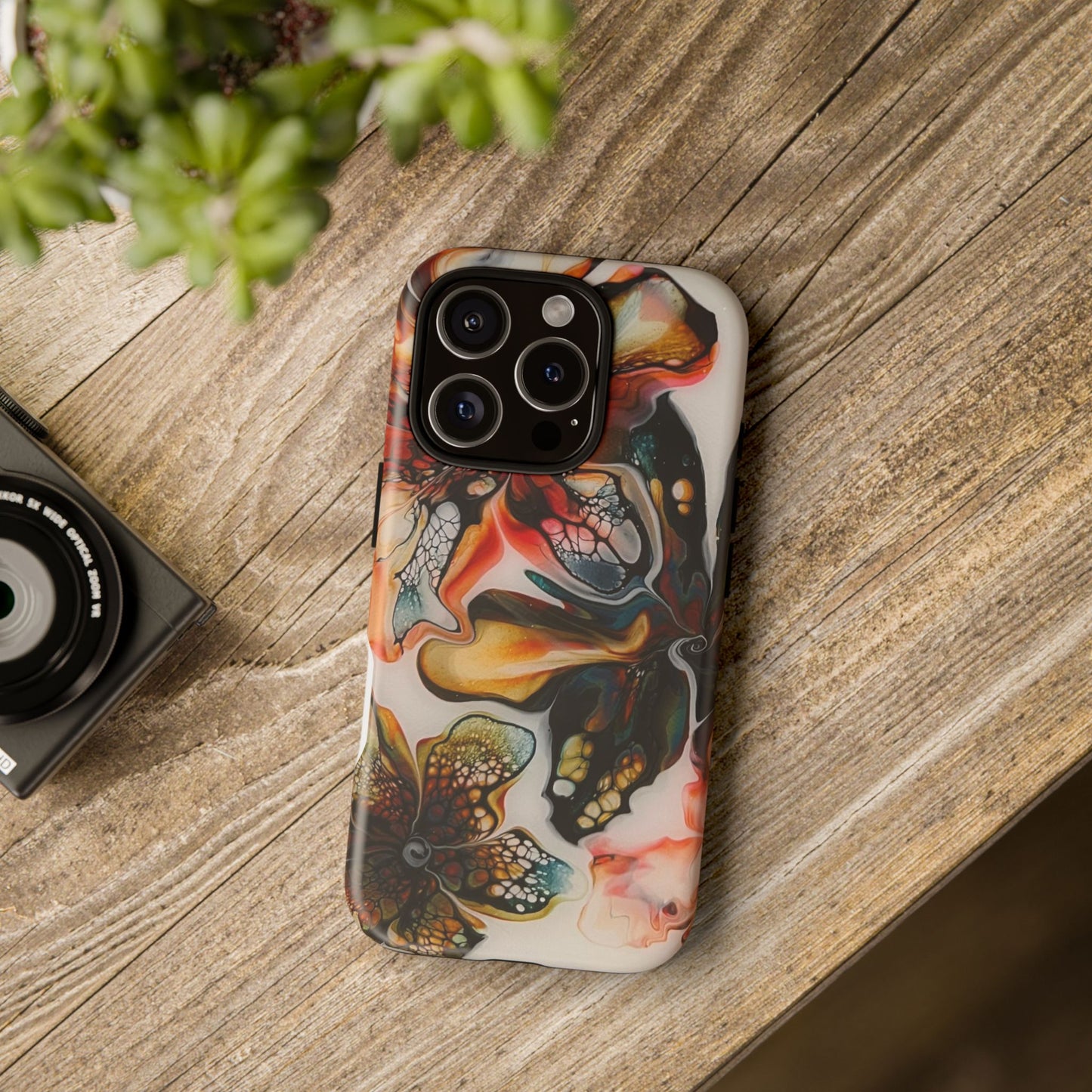 Phone Case - Flower Power Unique Art by Birdsong Lane Art