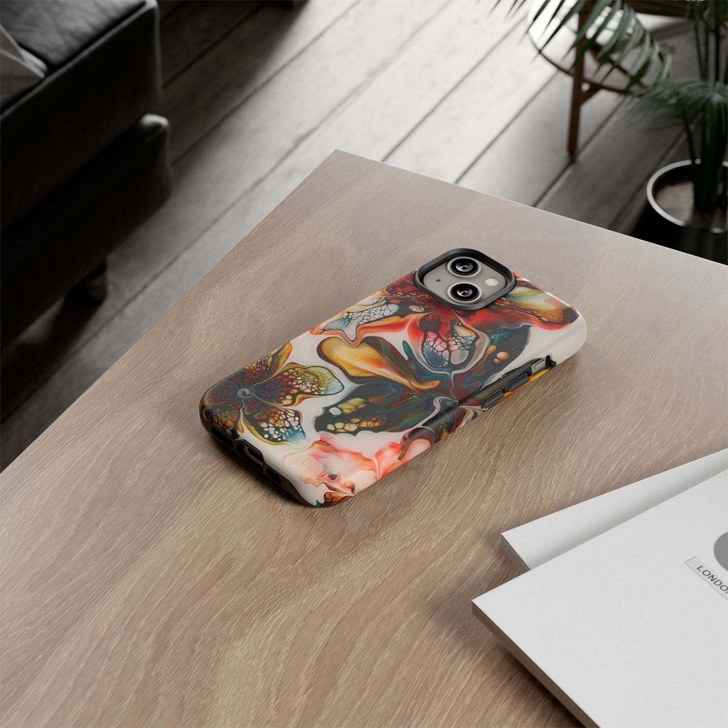 Phone Case - Flower Power Unique Art by Birdsong Lane Art