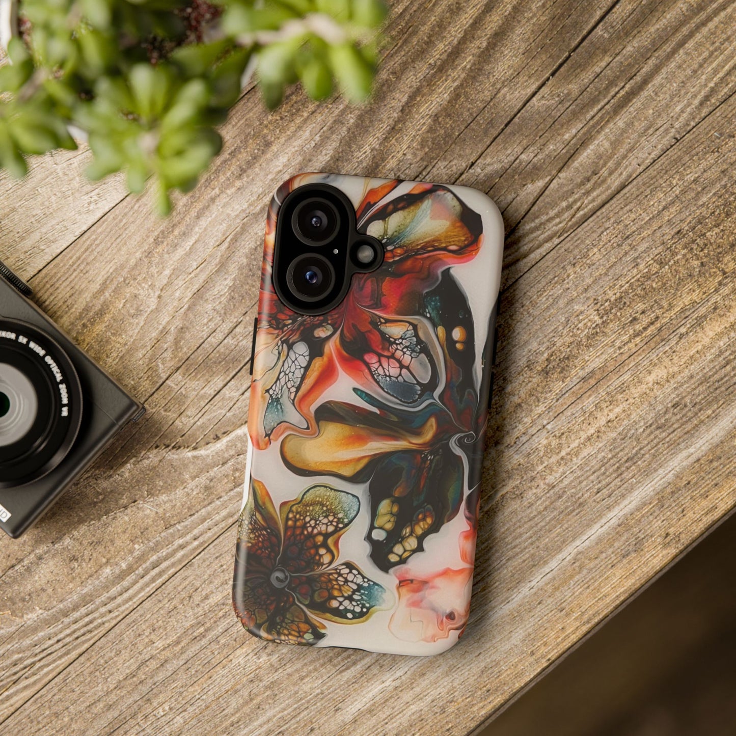 Phone Case - Flower Power Unique Art by Birdsong Lane Art