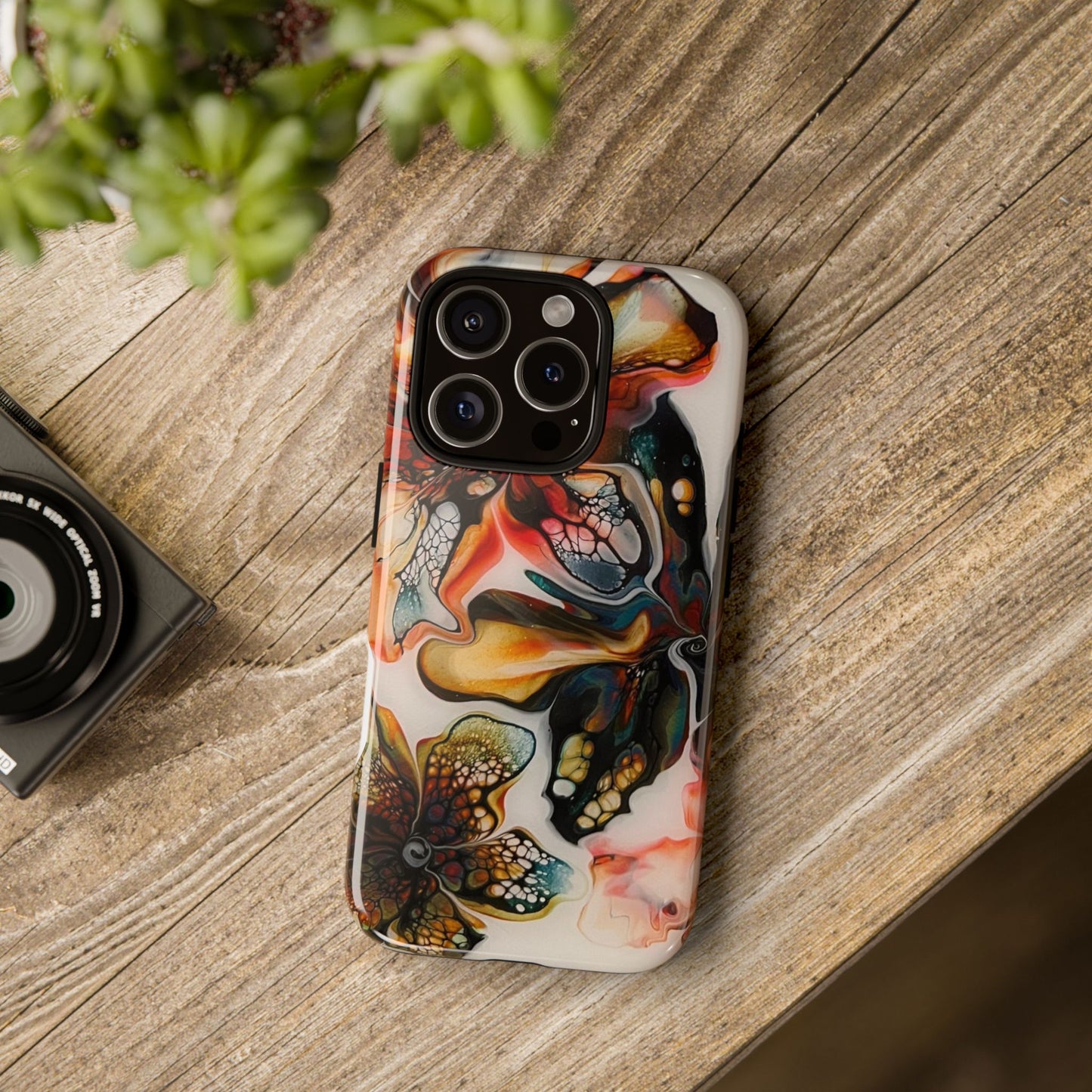 Phone Case - Flower Power Unique Art by Birdsong Lane Art
