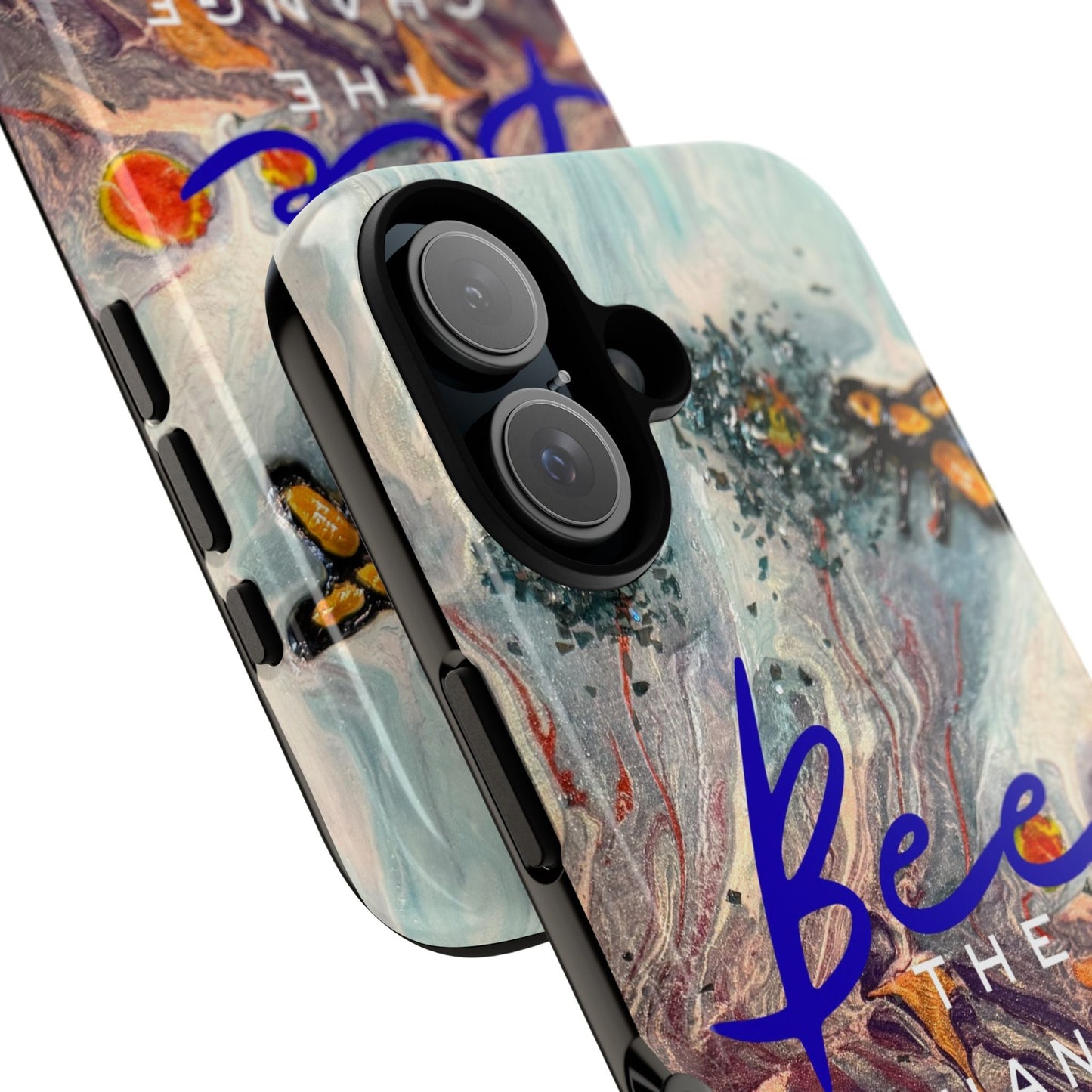 Bee the Change Statement Phone Cases - Birdsong Lane Art