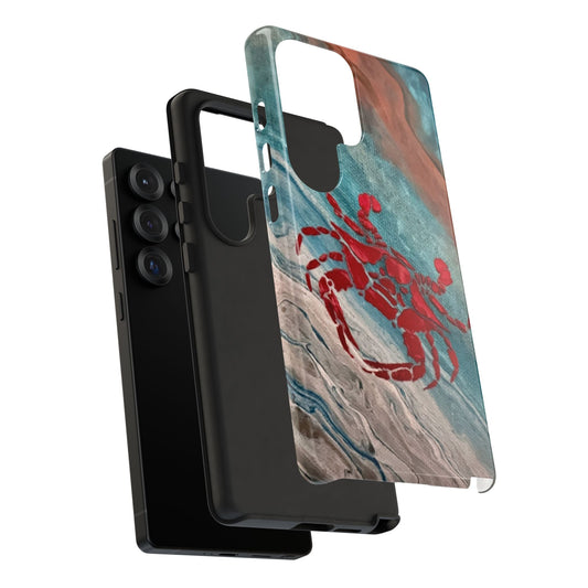 Feeling Crabby Phone Case for iPhone and Samsung - Birdsong Lane Art