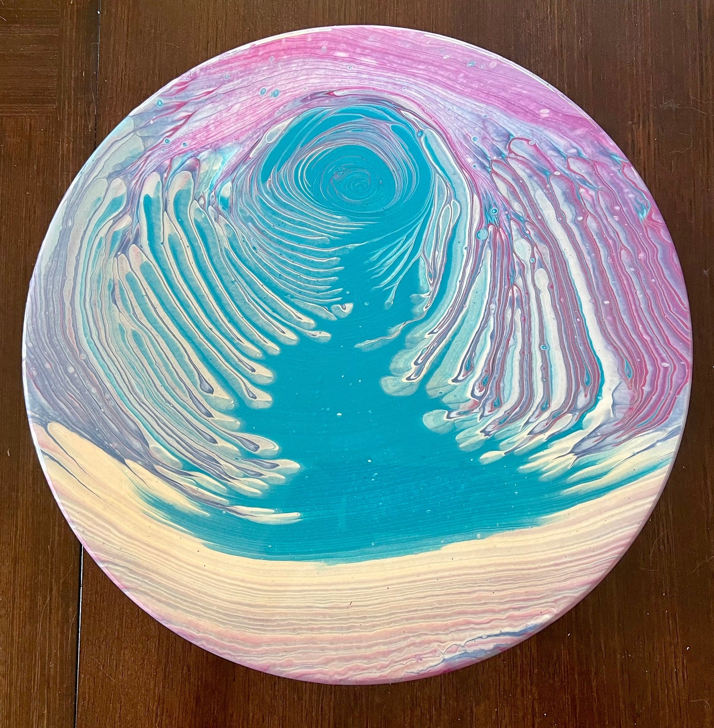 Photo of the lazy susan on a black background