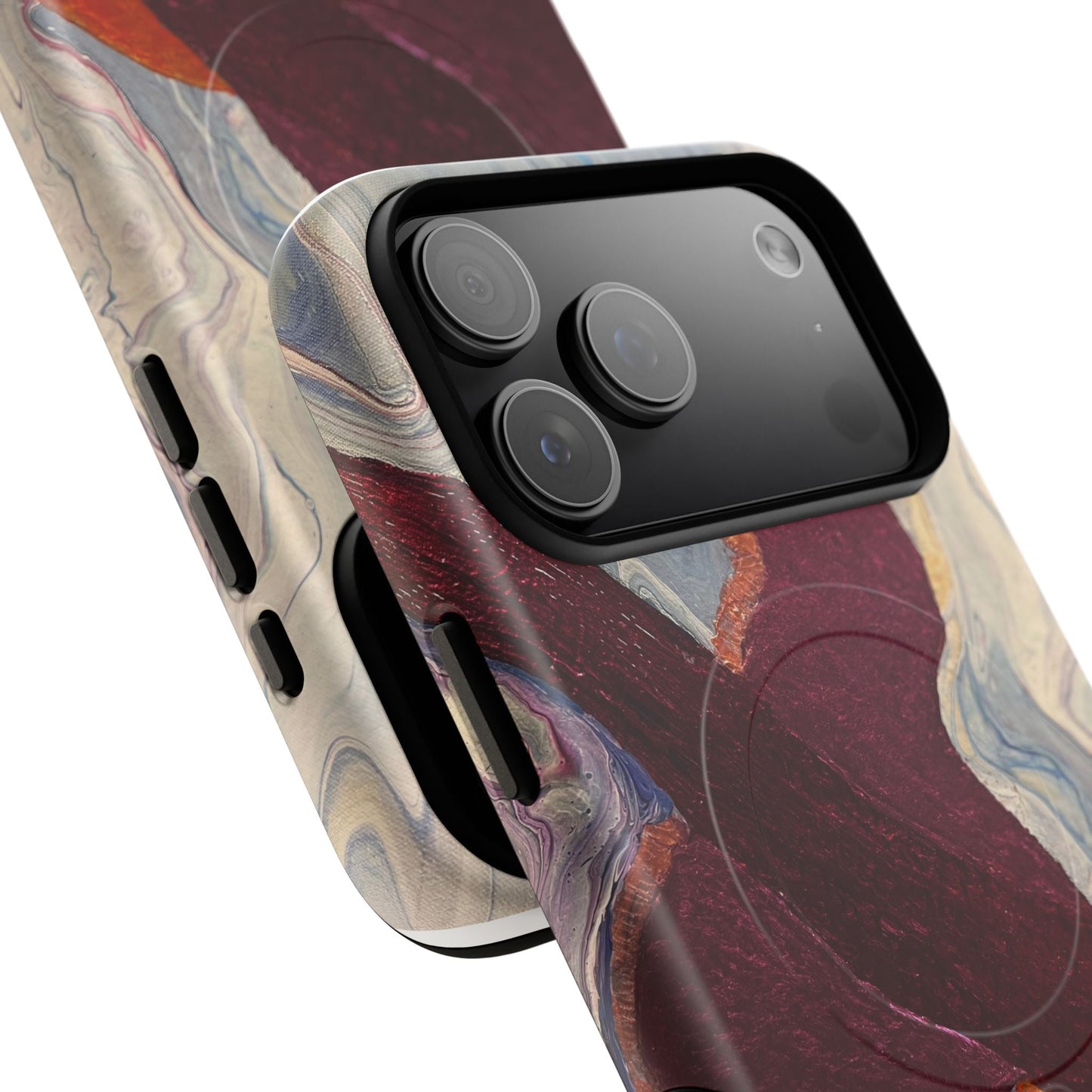 Magnetic Phone Case - Bird Flying Into The Sun - Iphone 14 15 16 17 - Birdsong Lane Art