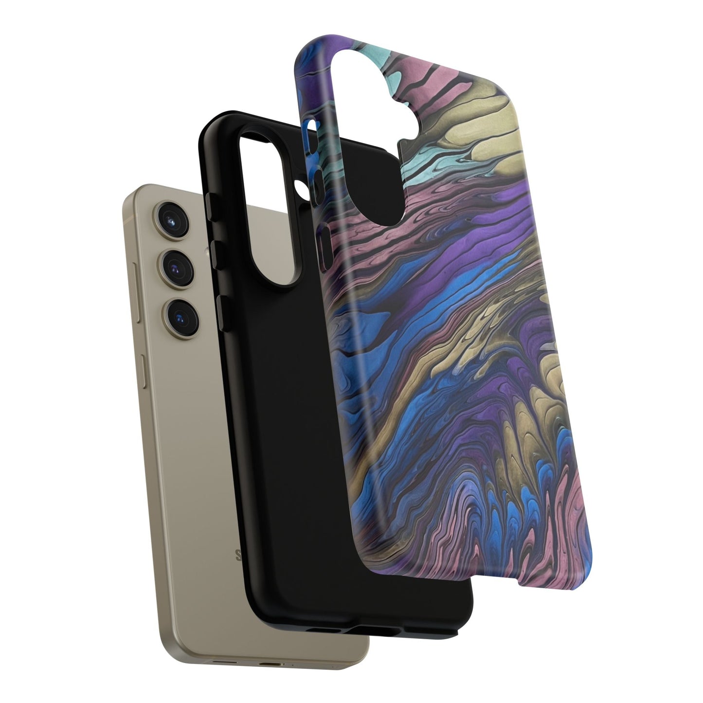 Multicolored Color in Motion Art Phone Case - Samsung Galaxy Models - Birdsong Lane Art