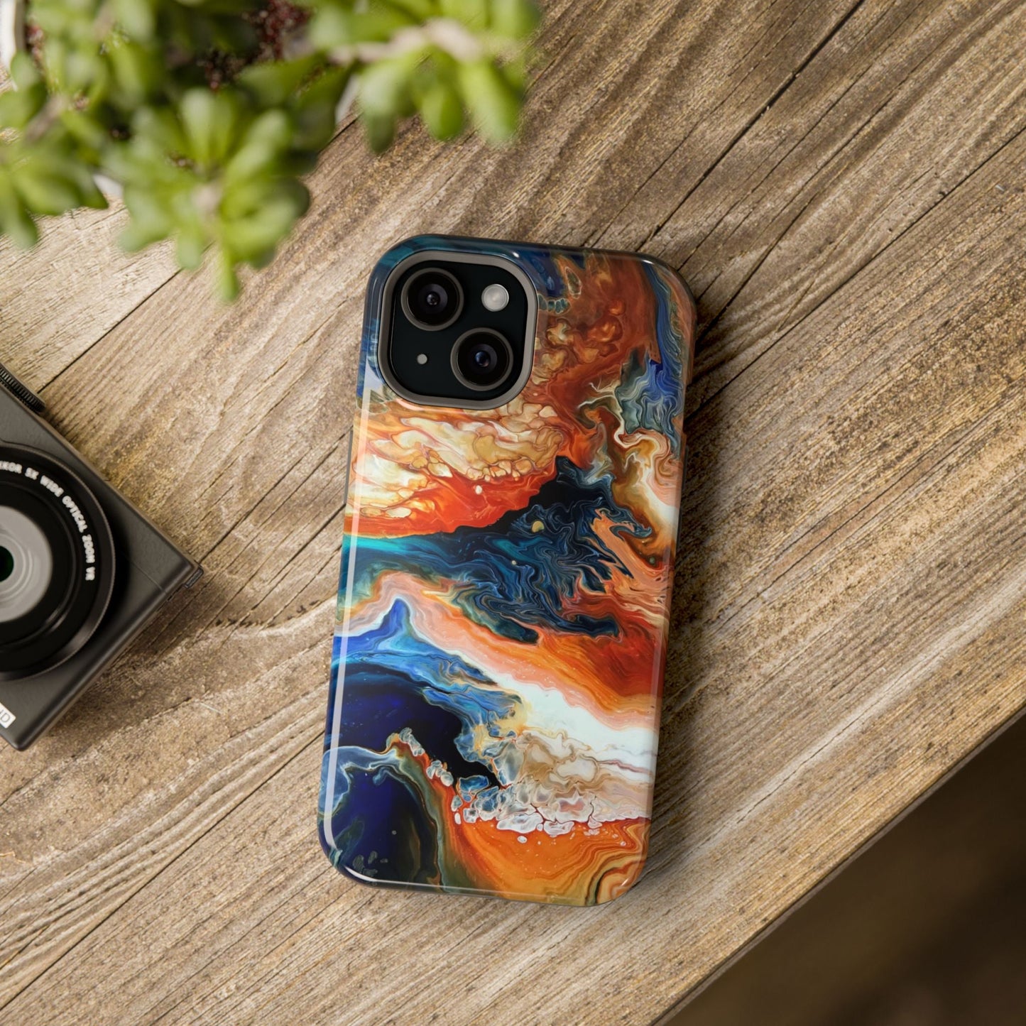 Southwest Vibes Phone Case for iPhone Models 17 16 15 14 13 - Birdsong Lane Art