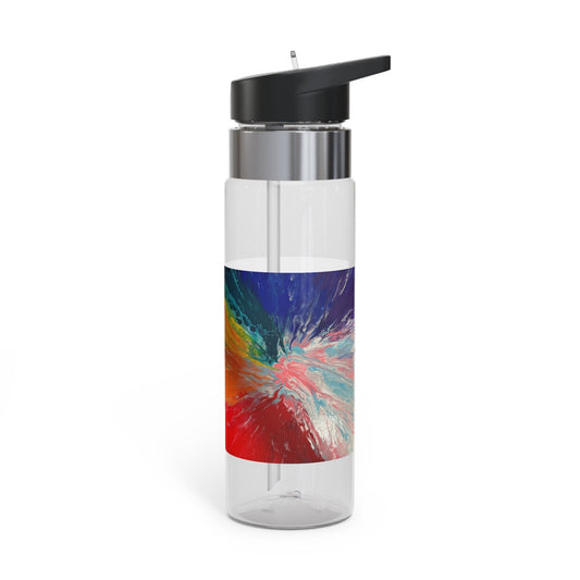 Trans Rights are Human Rights Sport Bottle, 20oz - Birdsong Lane Art