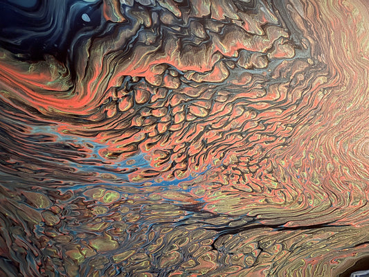 Handmade Wall Art: Coral Cove