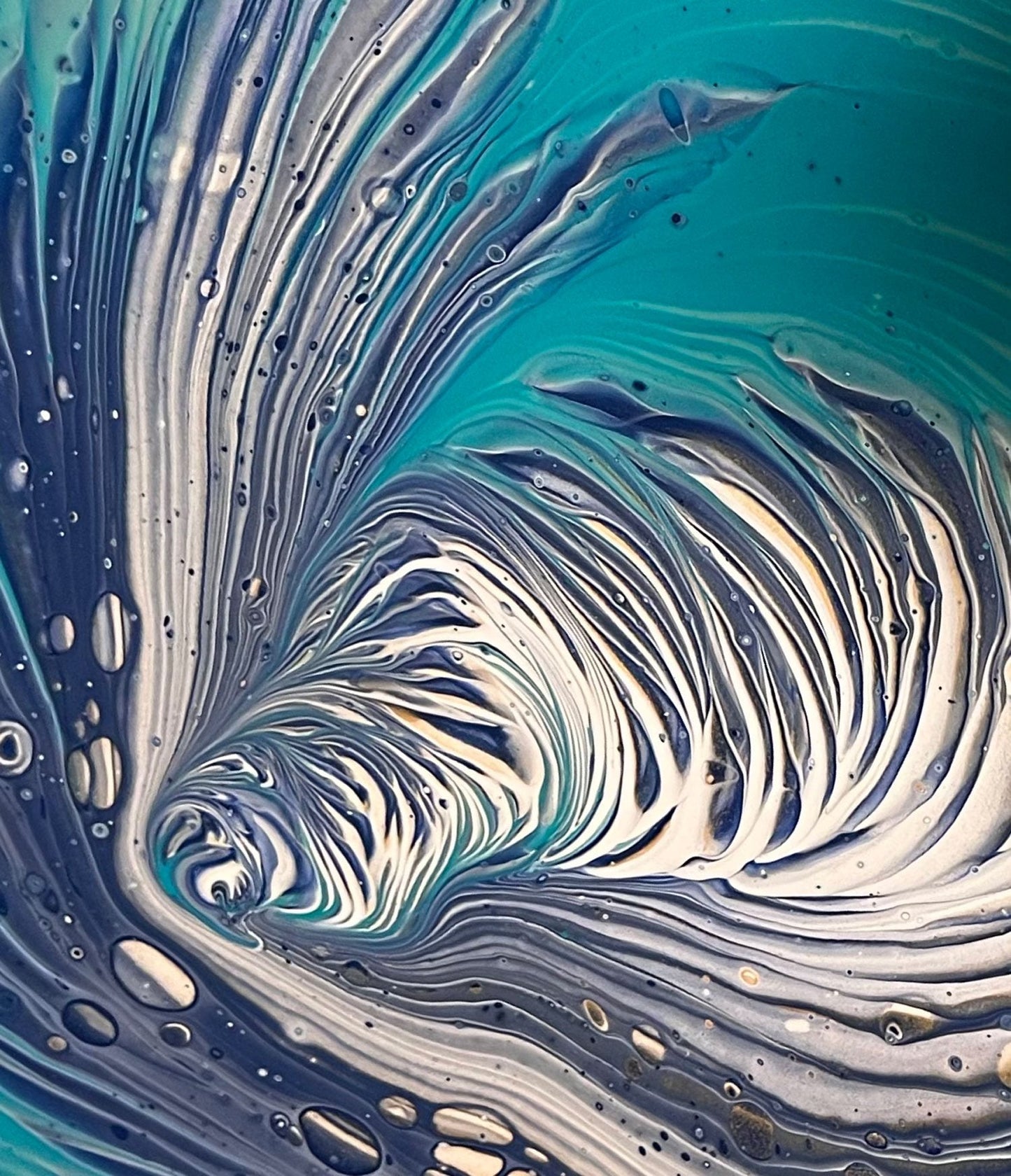 Water Tornado - 12x12 - Birdsong Lane Art