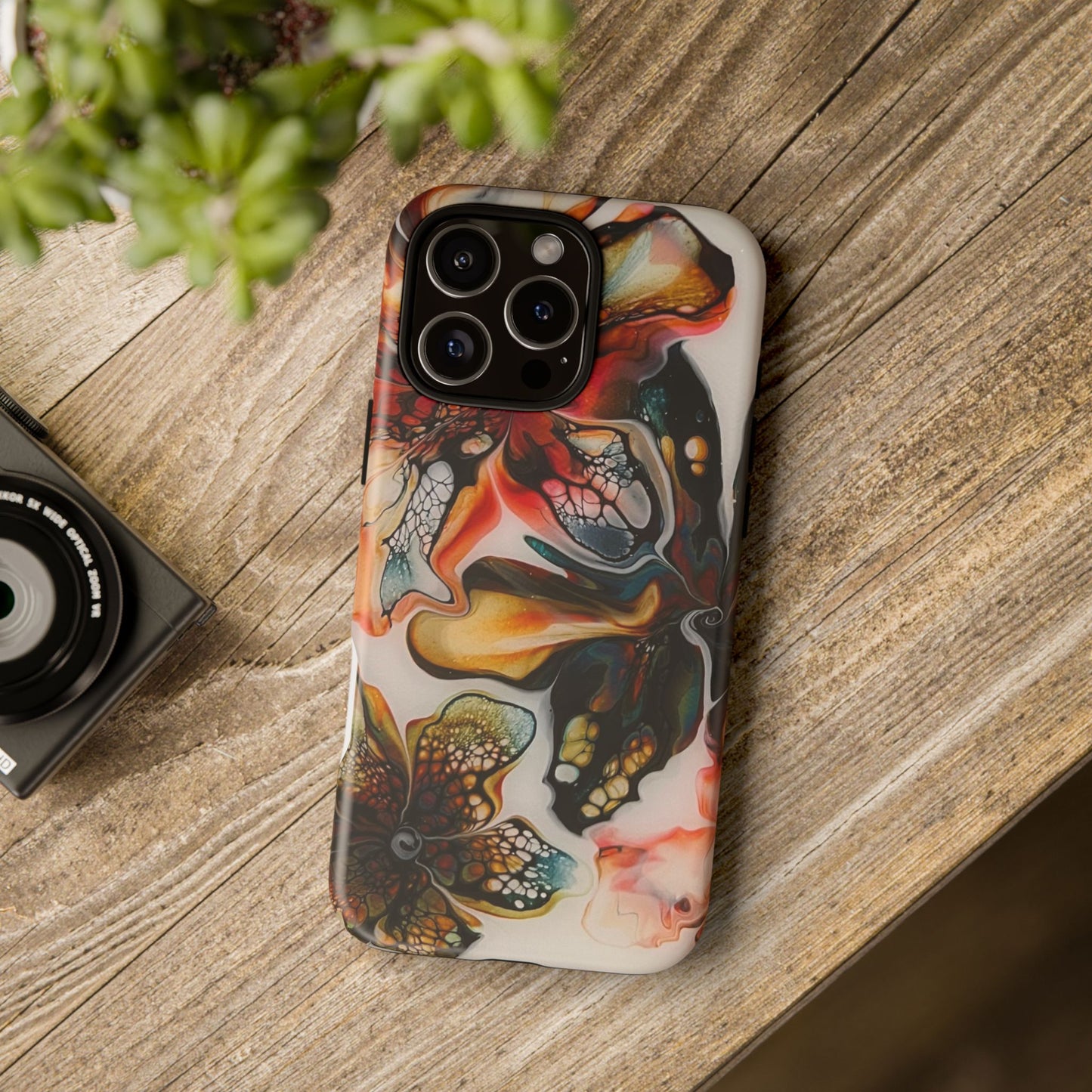 Phone Case - Flower Power Unique Art by Birdsong Lane Art