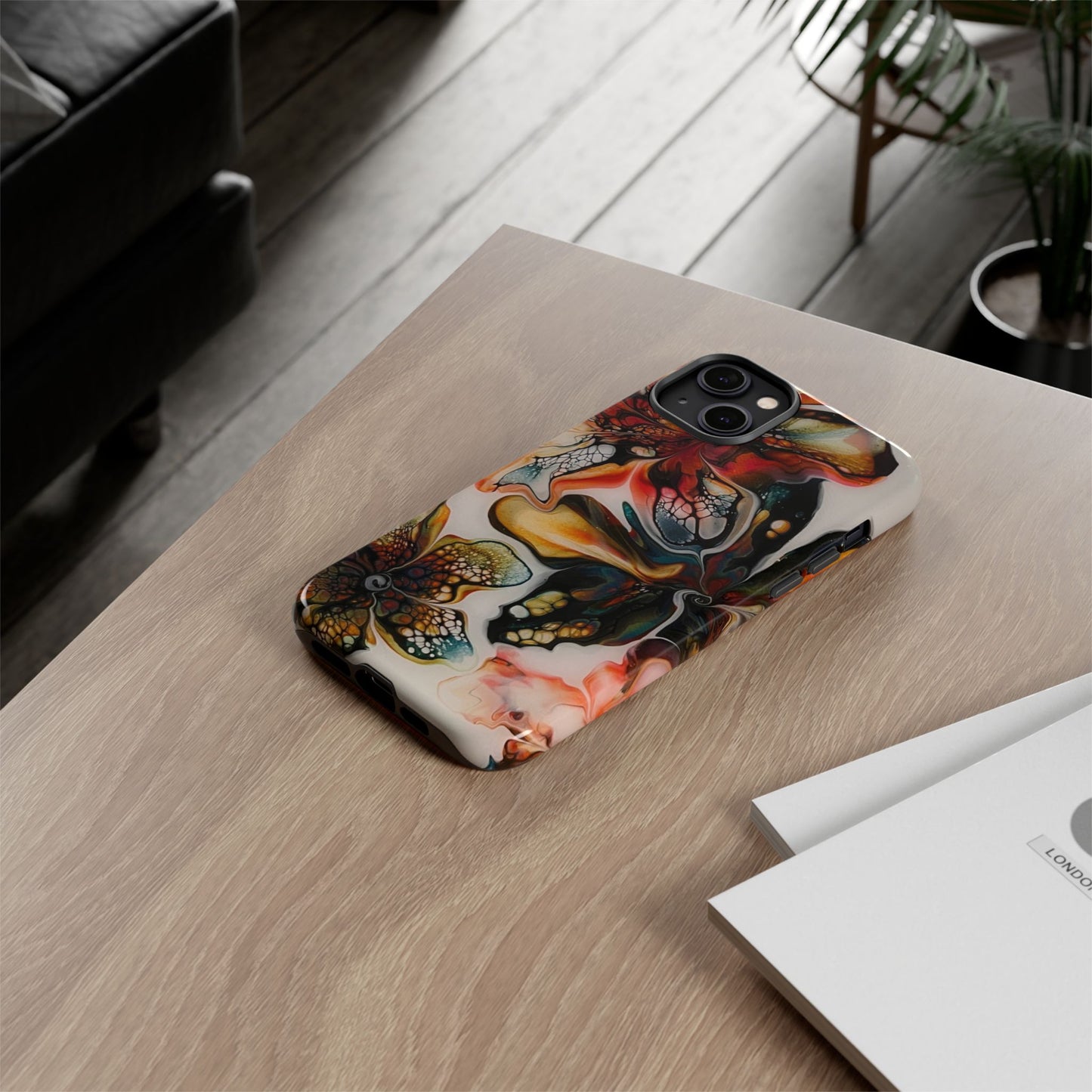 Phone Case - Flower Power Unique Art by Birdsong Lane Art