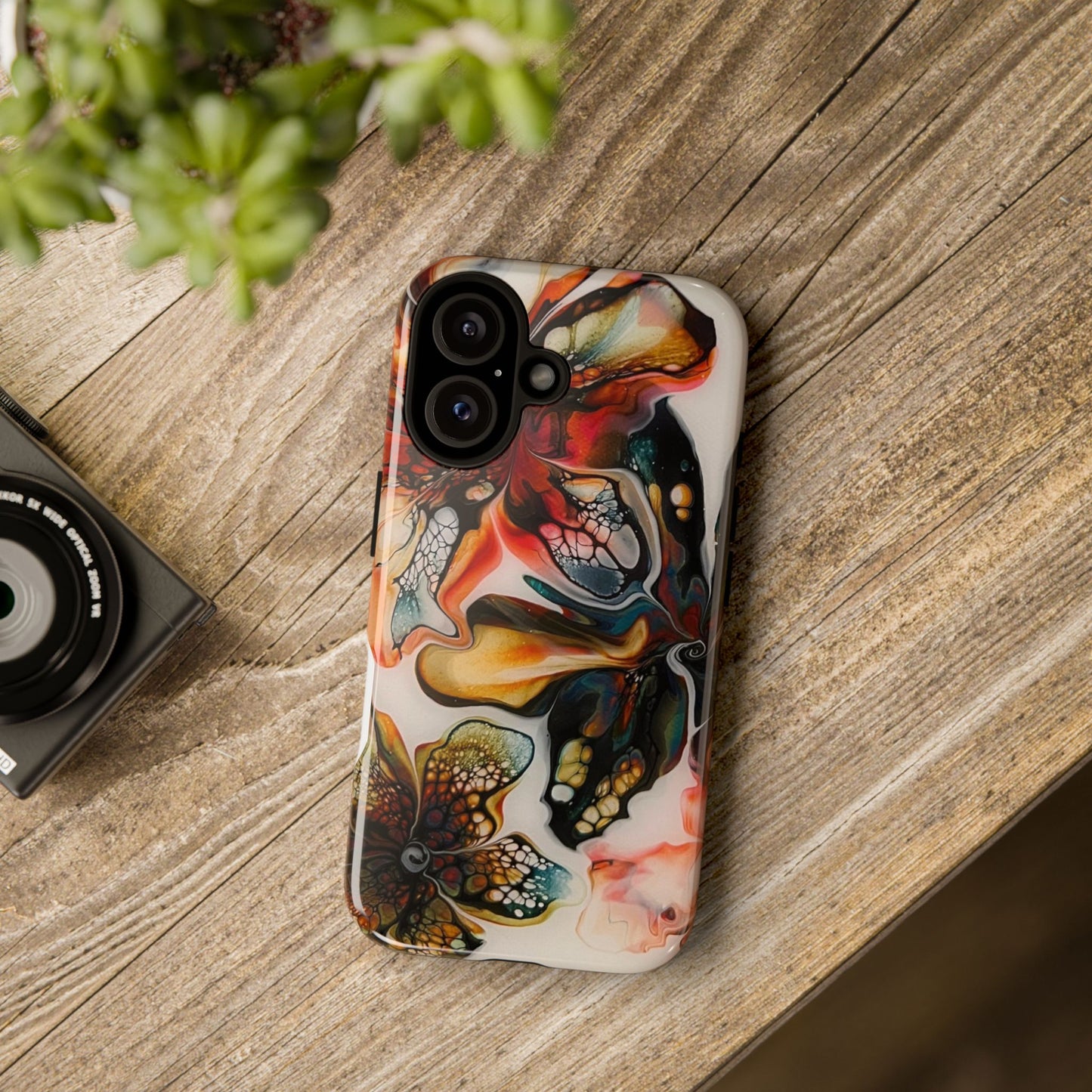 Phone Case - Flower Power Unique Art by Birdsong Lane Art