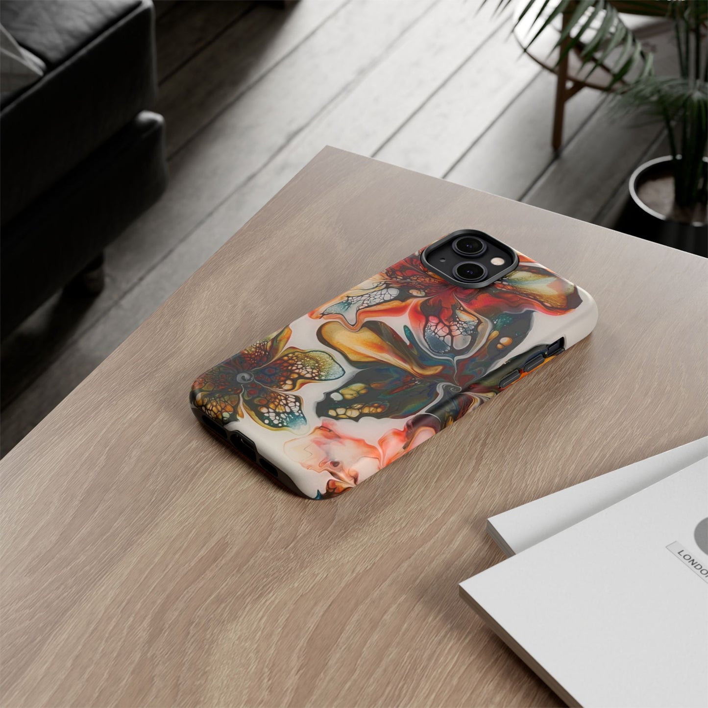 Phone Case - Flower Power Unique Art by Birdsong Lane Art