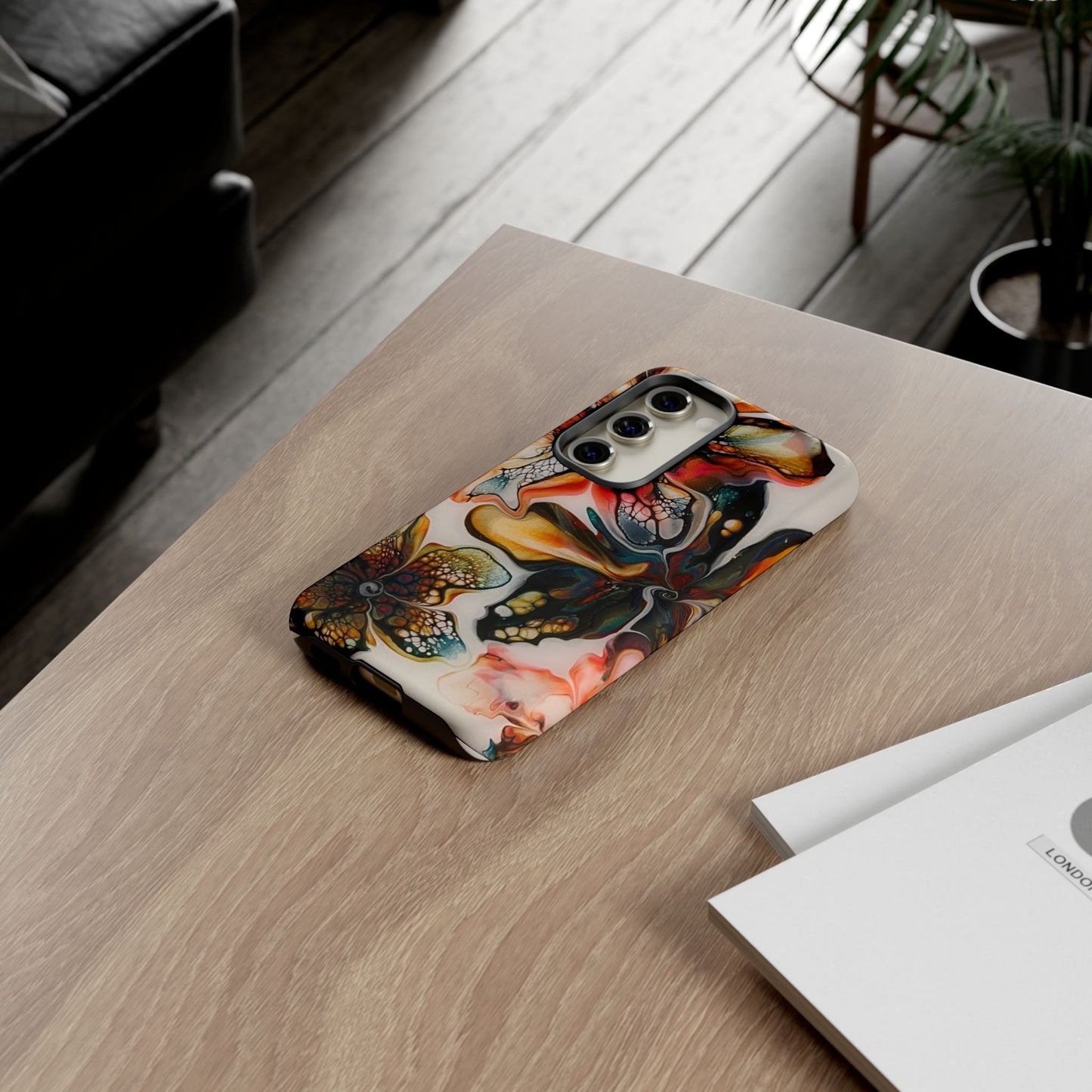 Phone Case - Flower Power Unique Art by Birdsong Lane Art