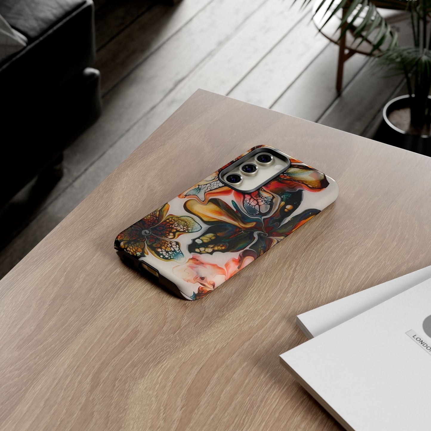Phone Case - Flower Power Unique Art by Birdsong Lane Art