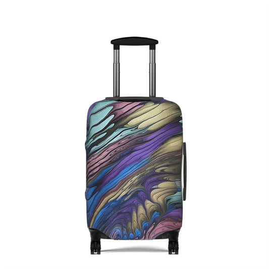 Black, Purple, Green, Red, Gold Individualized Carry On Suitcase/Luggage Cover