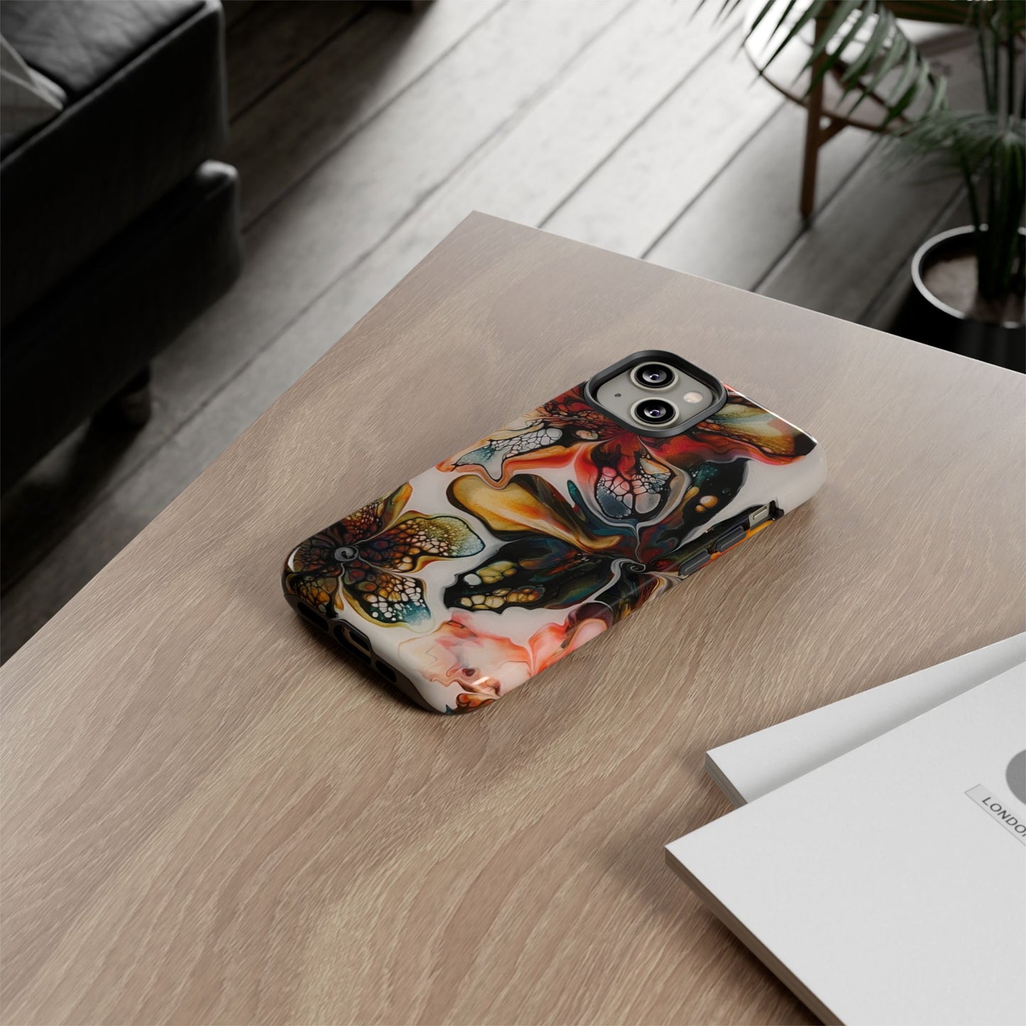 Phone Case - Flower Power Unique Art by Birdsong Lane Art