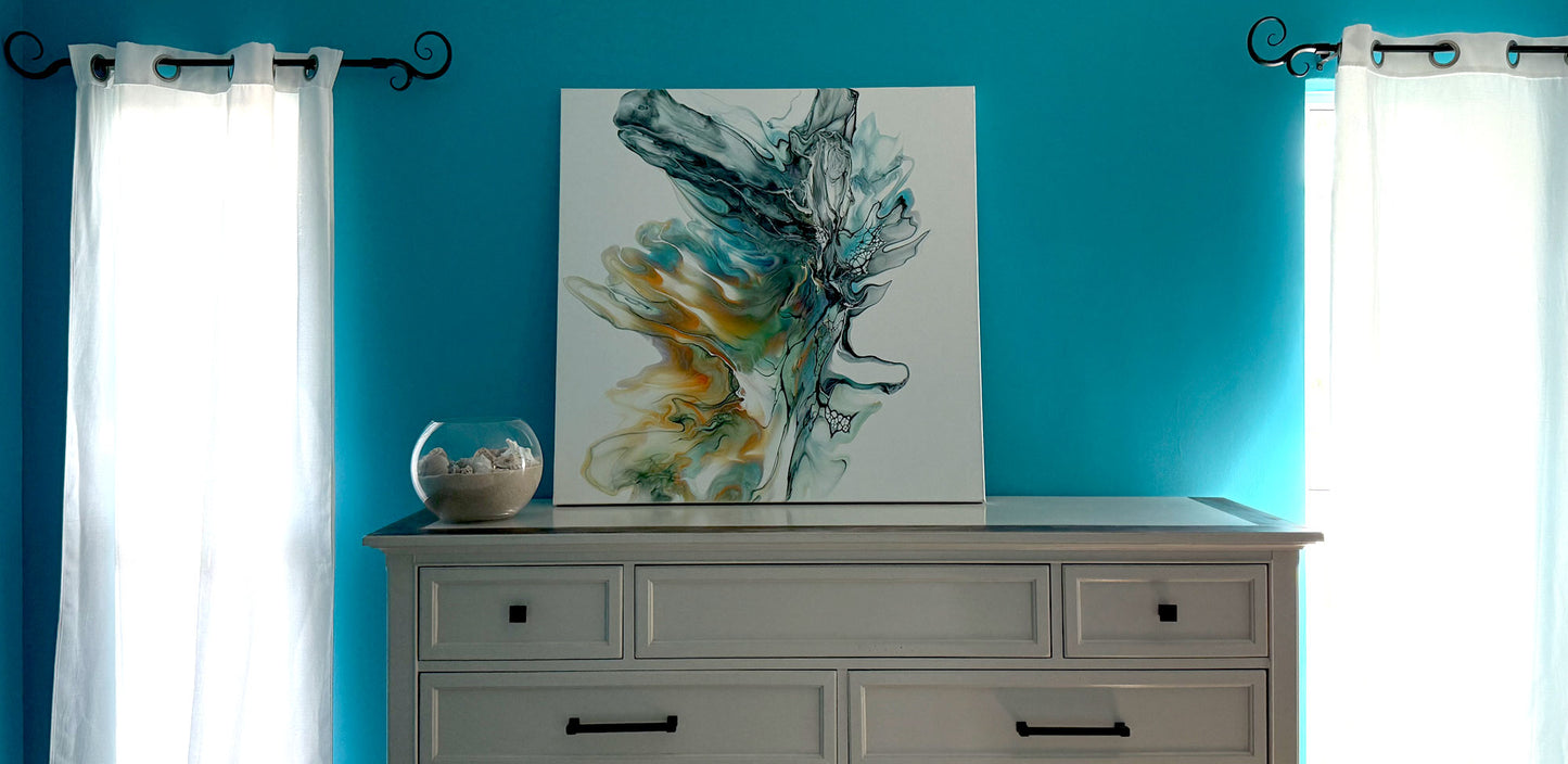 36x36 Abstract Painting