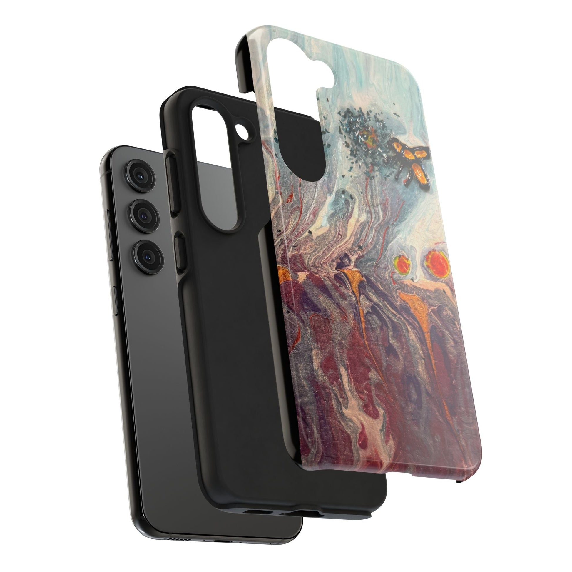 Bee the Change Phone Case for iPhones and Samsungs - Birdsong Lane Art