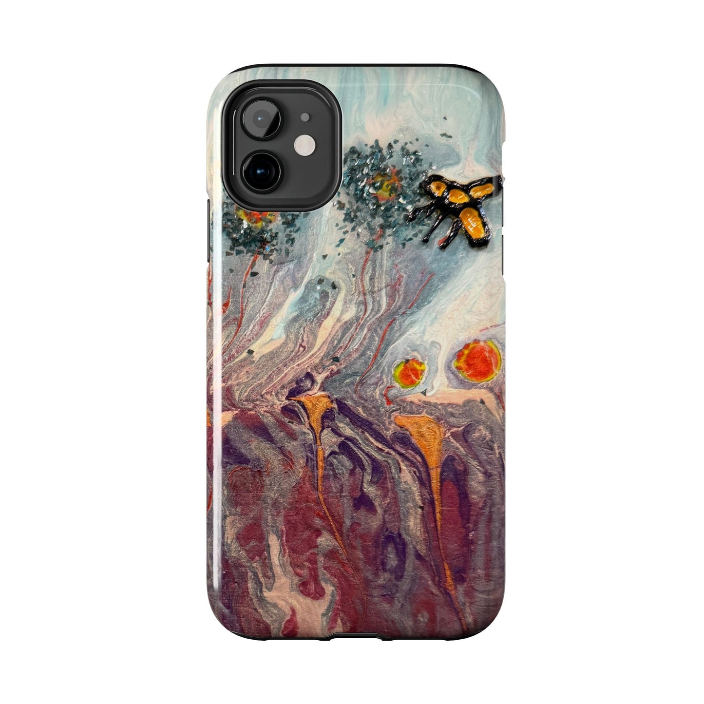 Bee the Change Phone Case for iPhones and Samsungs - Birdsong Lane Art