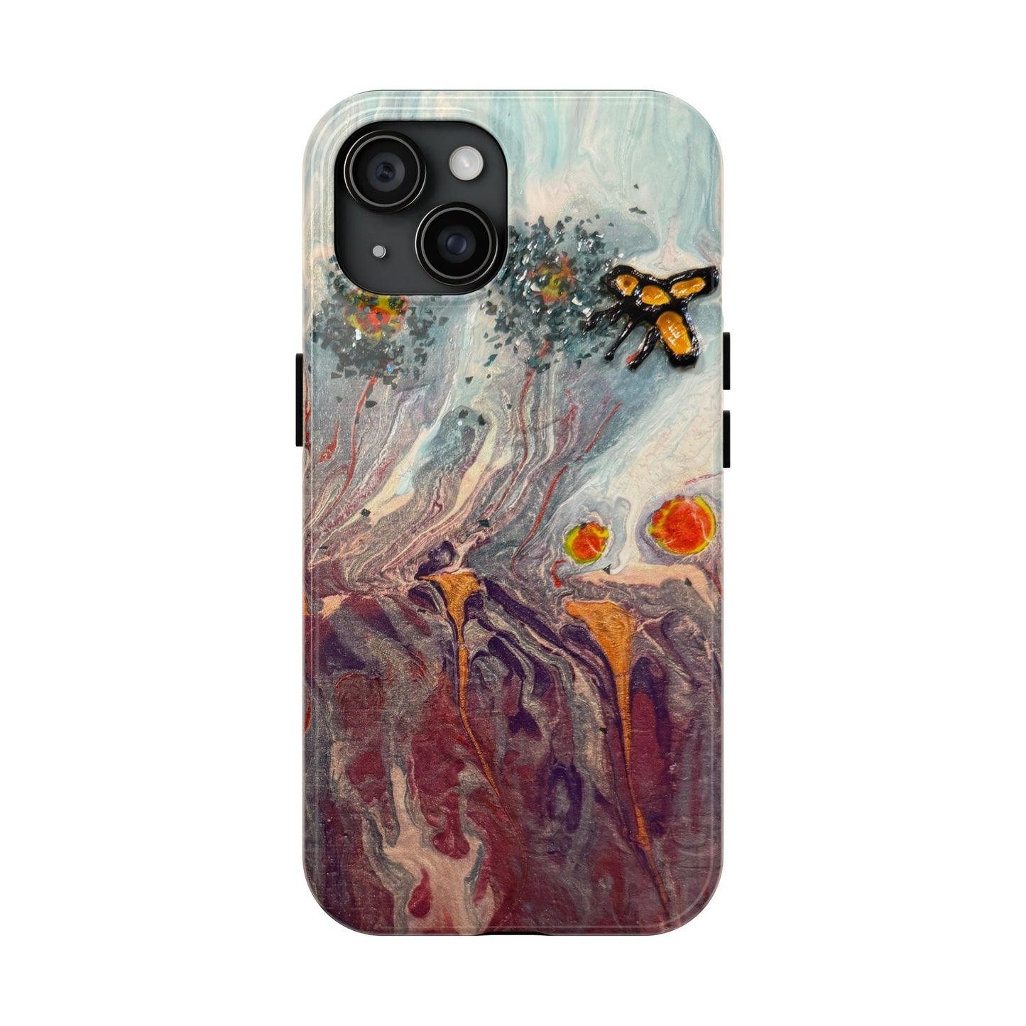 Bee the Change Phone Case for iPhones and Samsungs - Birdsong Lane Art