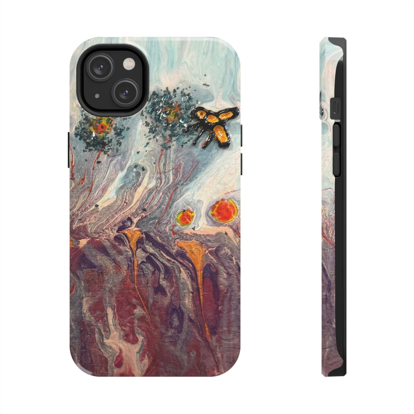 Bee the Change Phone Case for iPhones and Samsungs - Birdsong Lane Art