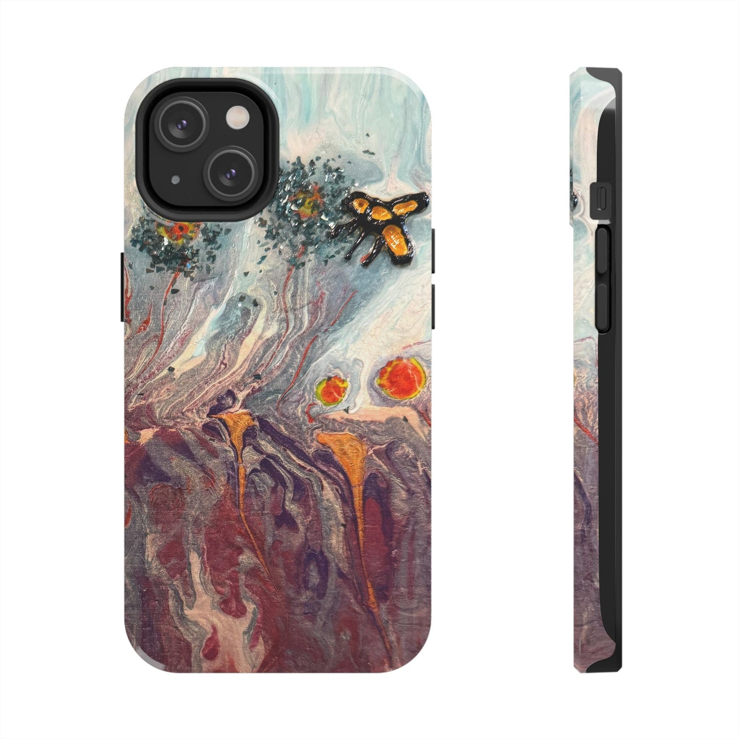 Bee the Change Phone Case for iPhones and Samsungs - Birdsong Lane Art