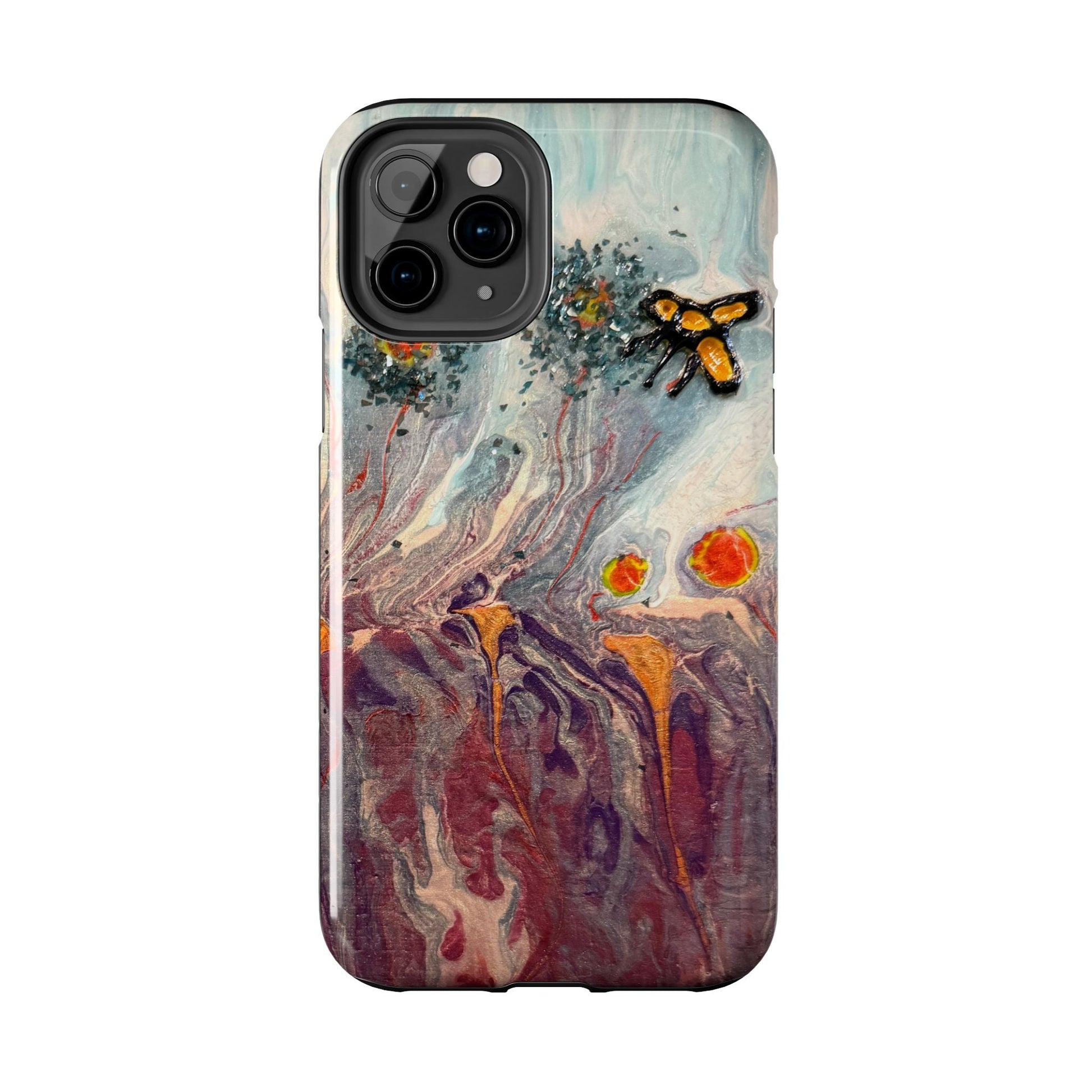 Bee the Change Phone Case for iPhones and Samsungs - Birdsong Lane Art