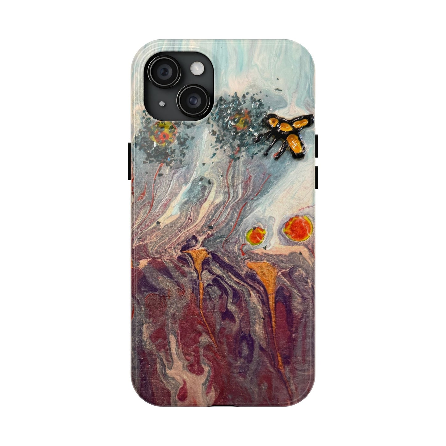 Bee the Change Phone Case for iPhones and Samsungs - Birdsong Lane Art