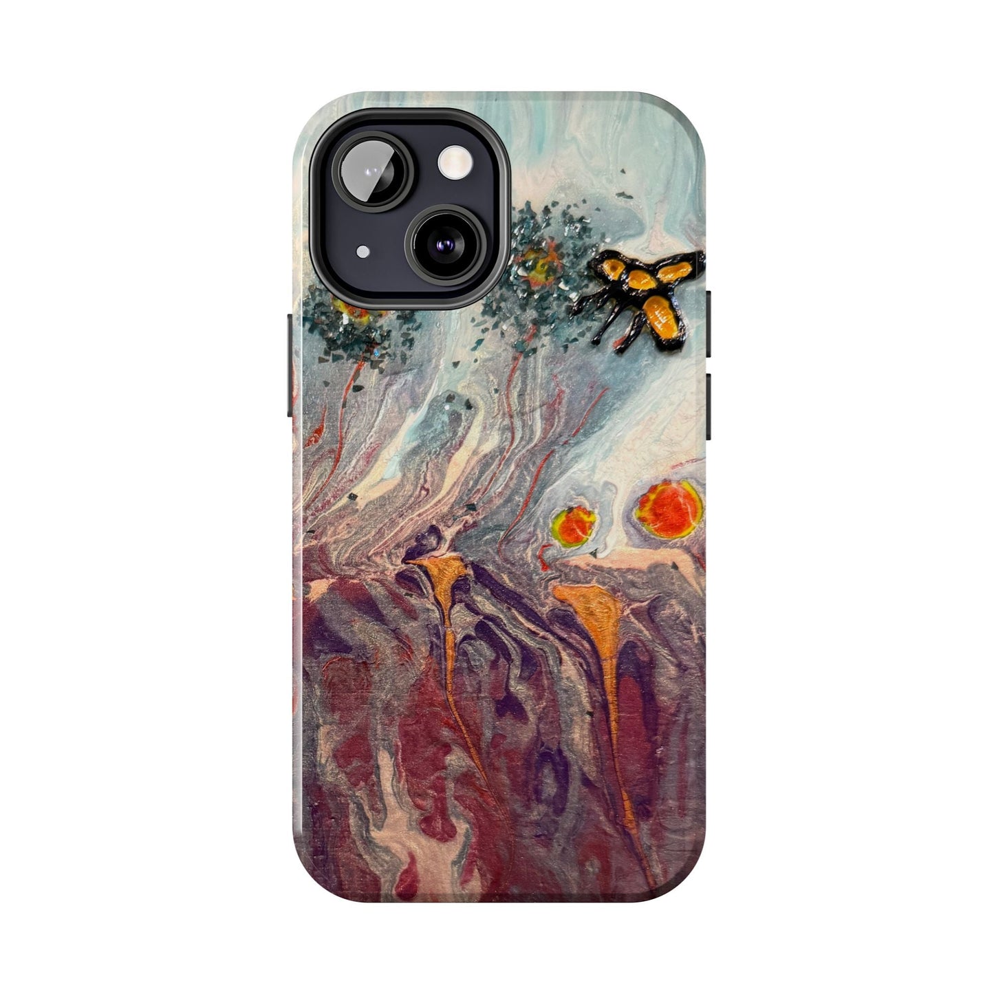 Bee the Change Phone Case for iPhones and Samsungs - Birdsong Lane Art