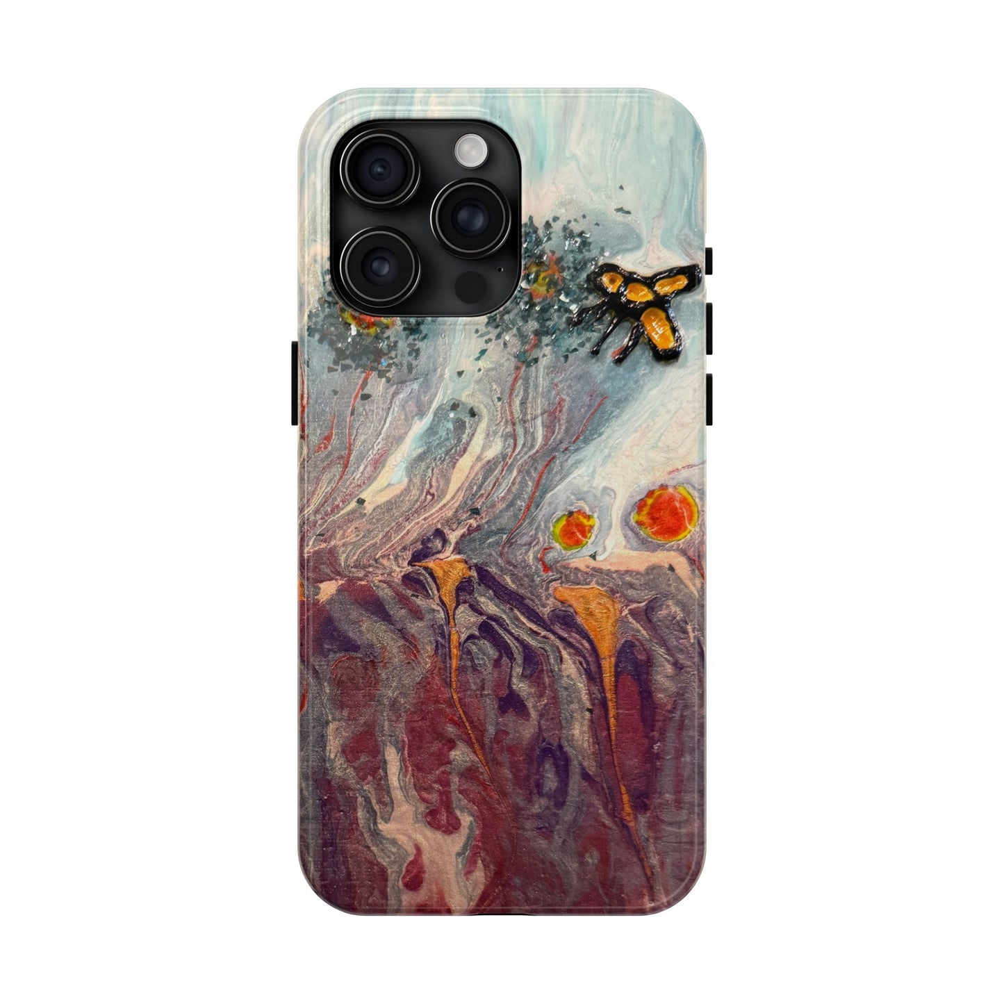 Bee the Change Phone Case for iPhones and Samsungs - Birdsong Lane Art