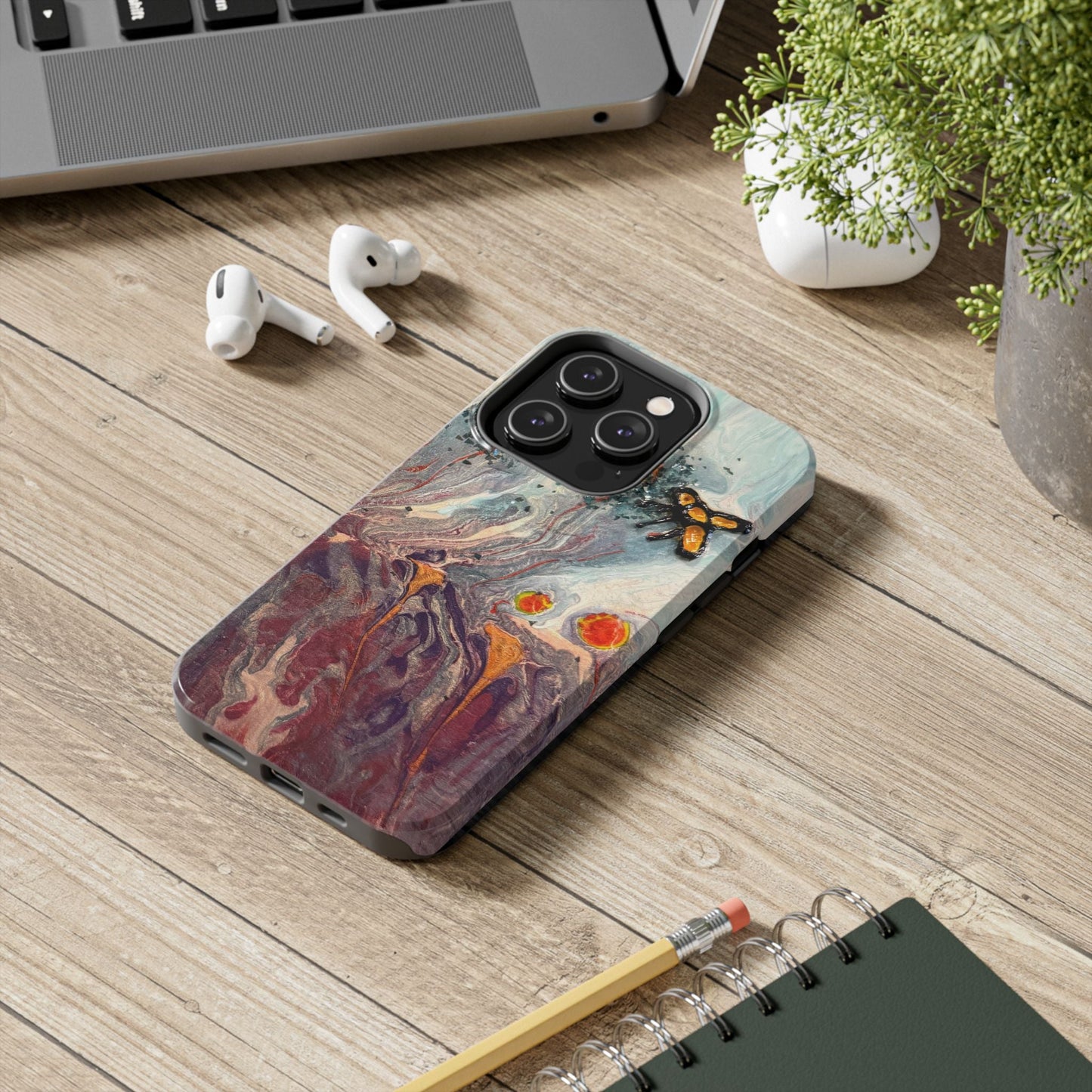 Bee the Change Phone Case for iPhones and Samsungs - Birdsong Lane Art