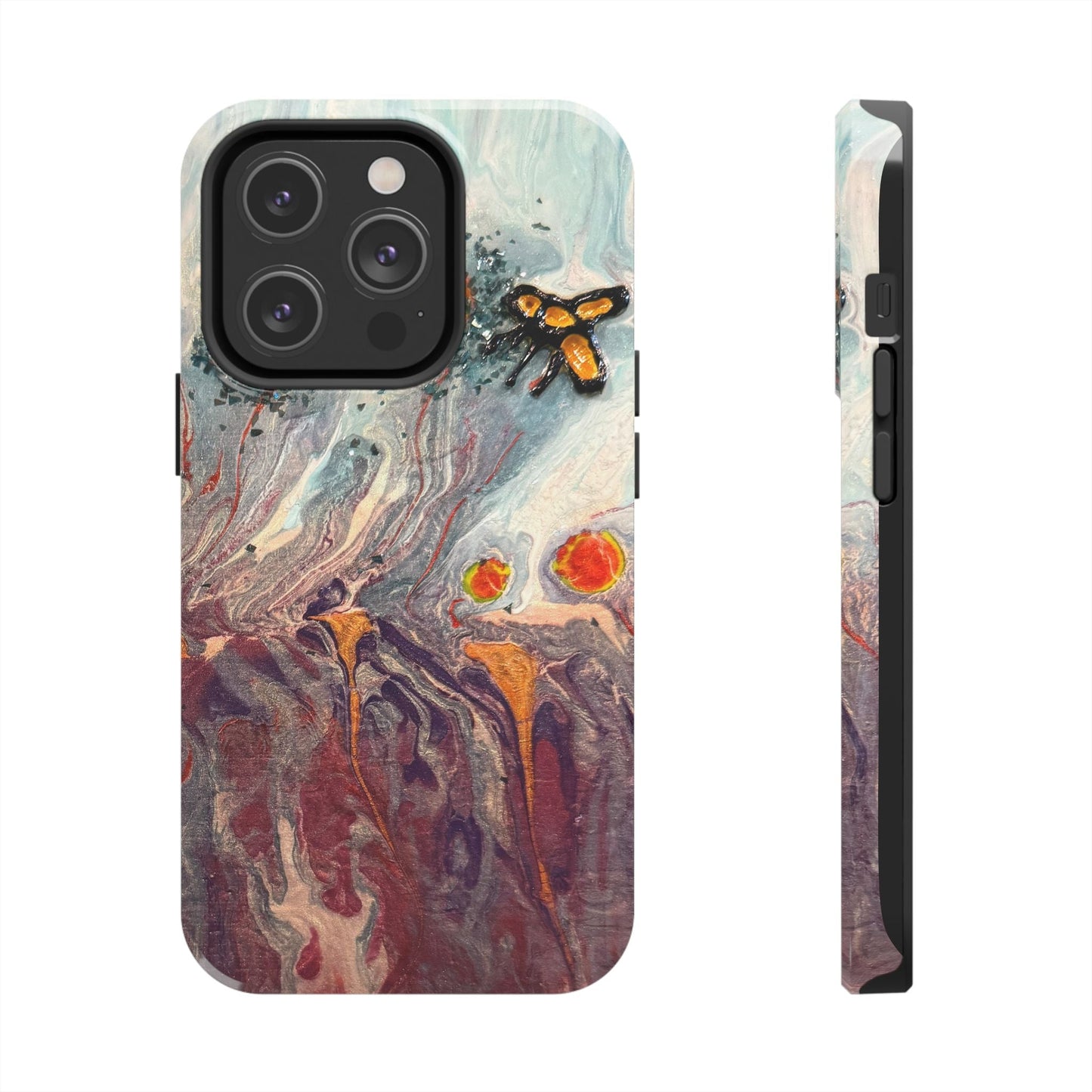 Bee the Change Phone Case for iPhones and Samsungs - Birdsong Lane Art