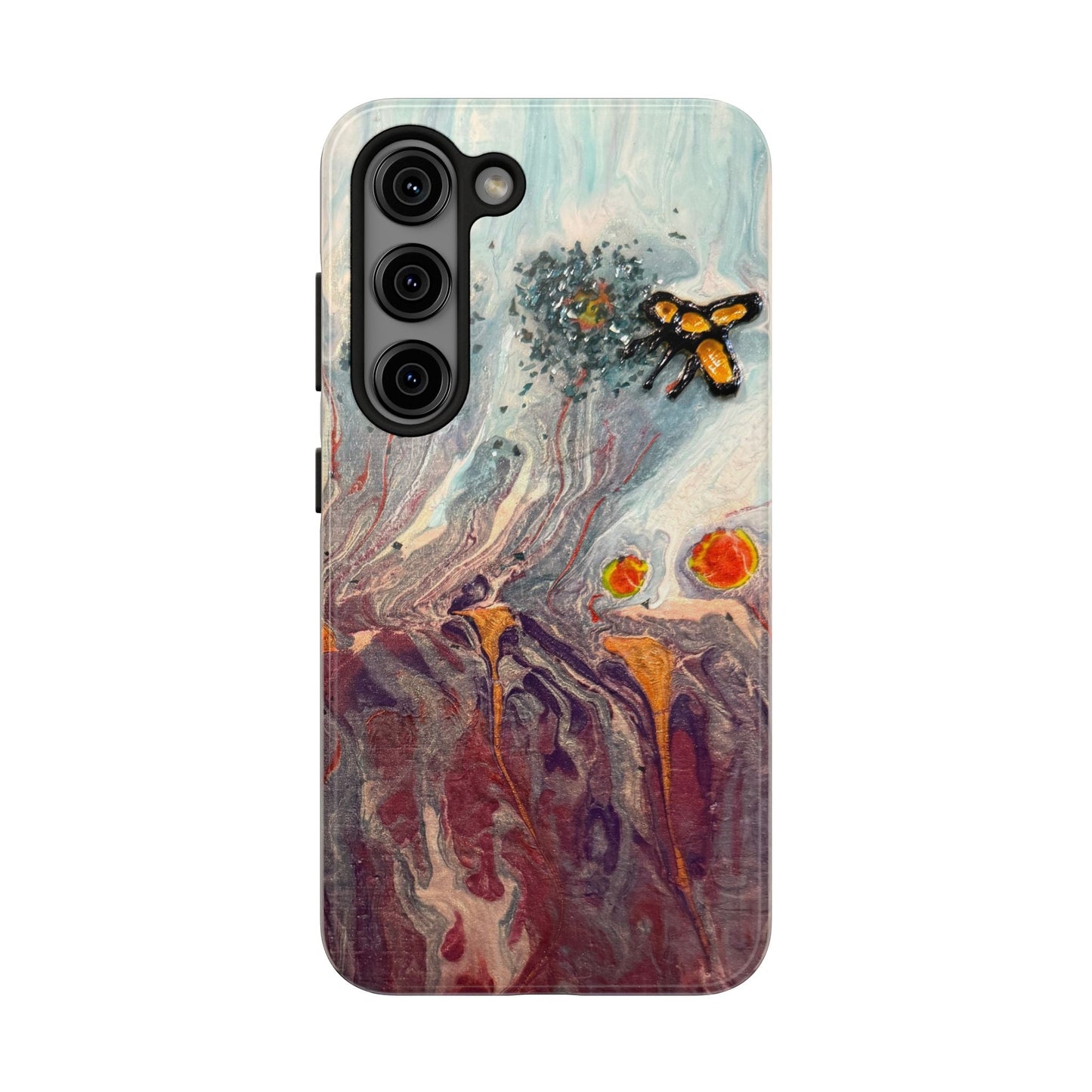 Bee the Change Phone Case for iPhones and Samsungs - Birdsong Lane Art