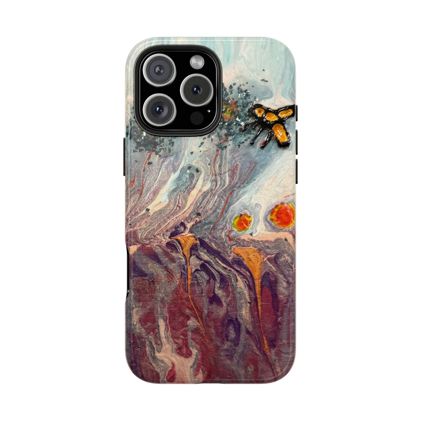 Bee the Change Phone Case for iPhones and Samsungs - Birdsong Lane Art