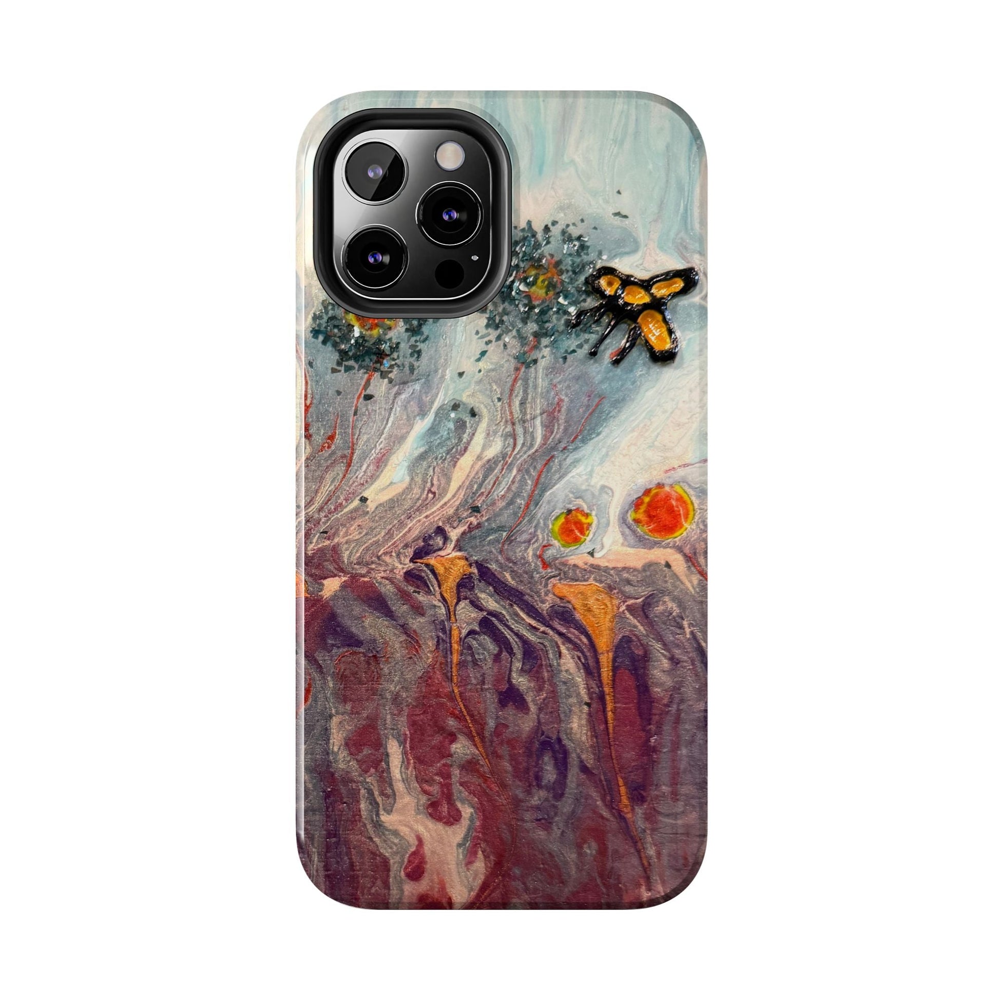 Bee the Change Phone Case for iPhones and Samsungs - Birdsong Lane Art