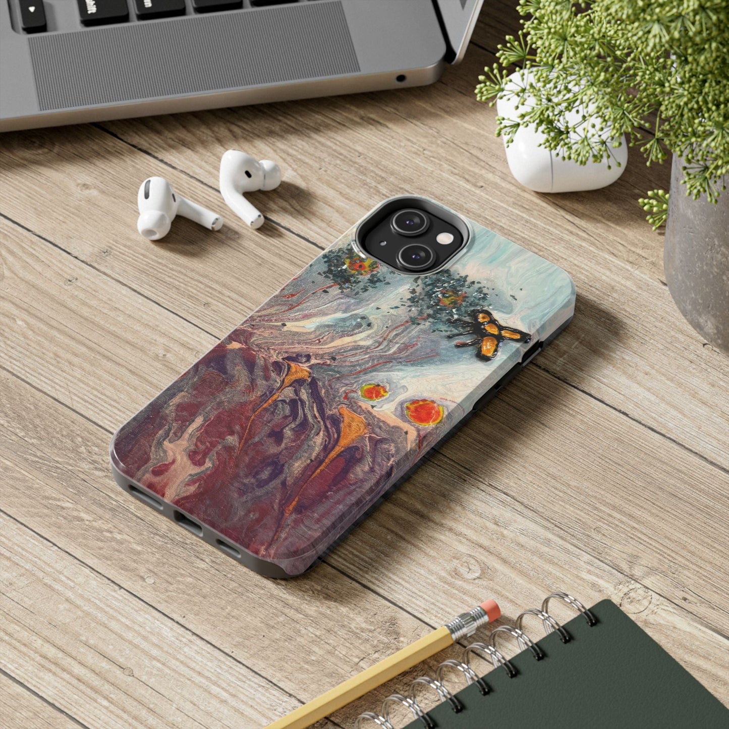 Bee the Change Phone Case for iPhones and Samsungs - Birdsong Lane Art