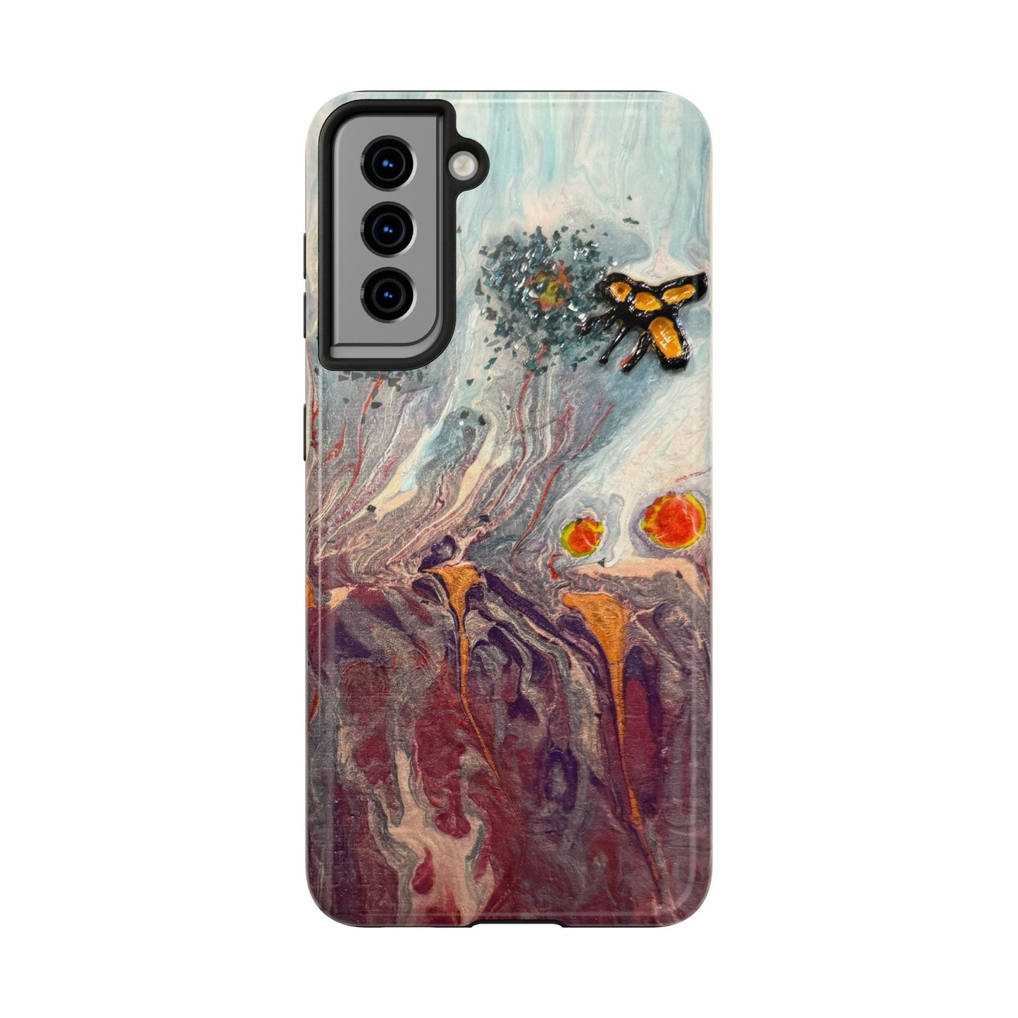 Bee the Change Phone Case for iPhones and Samsungs - Birdsong Lane Art
