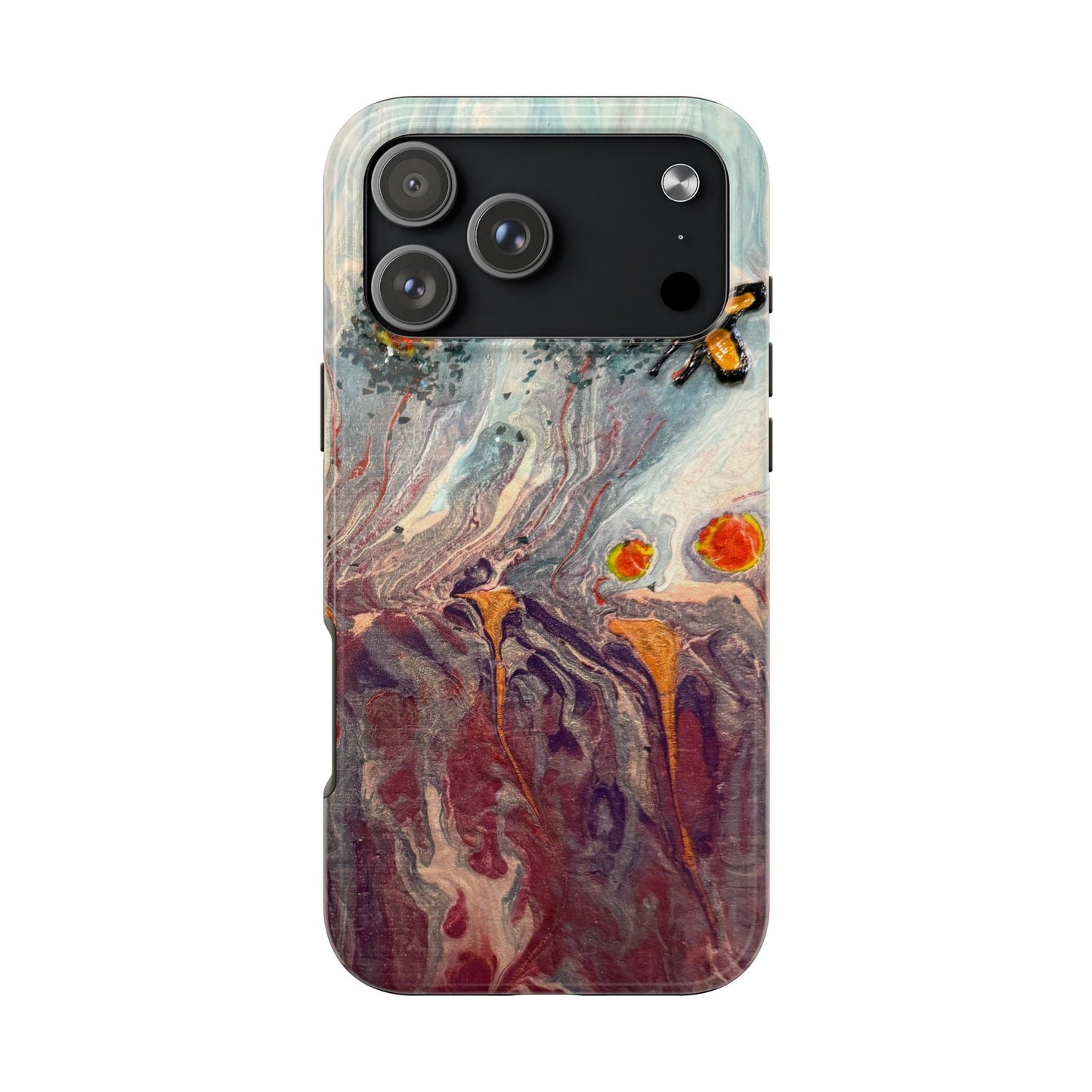Bee the Change Phone Case for iPhones and Samsungs - Birdsong Lane Art