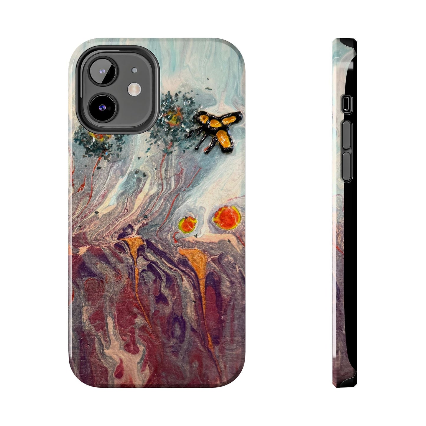 Bee the Change Phone Case for iPhones and Samsungs - Birdsong Lane Art
