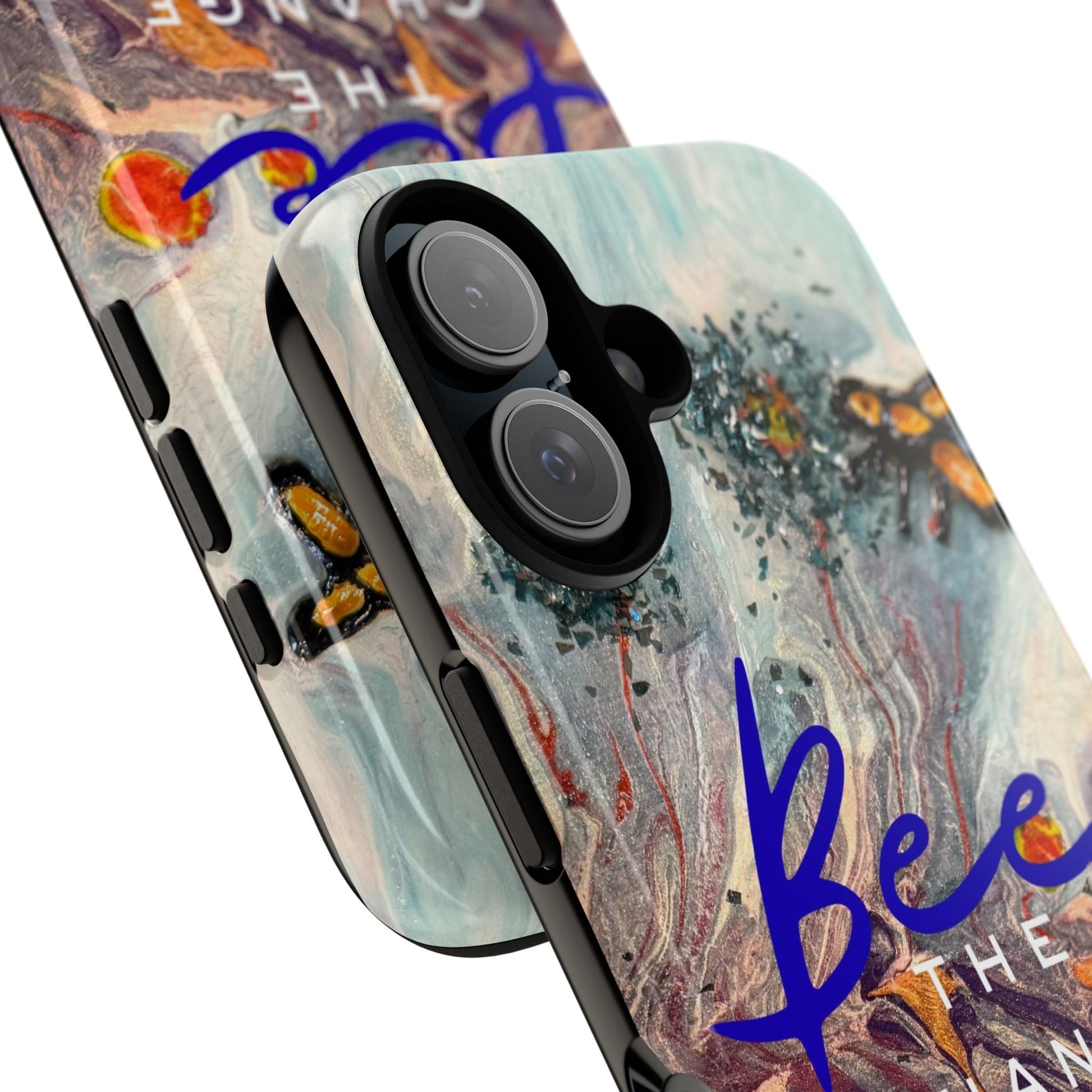 Bee the Change Statement Phone Cases - Birdsong Lane Art