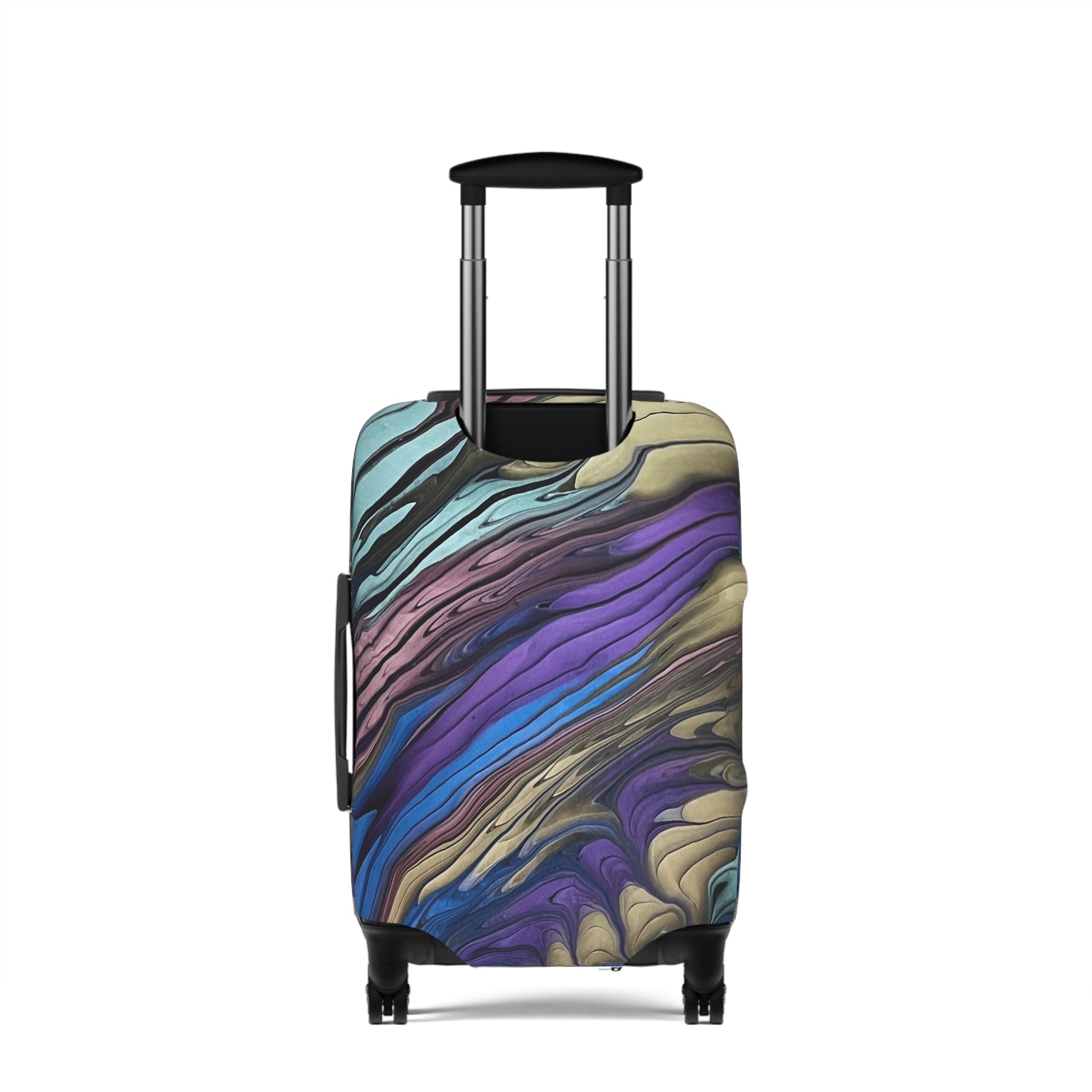 Custom Carry On Suitcase/Luggage Cover - Birdsong Lane Art